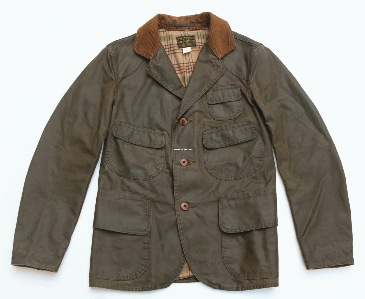 RRL Ralph Lauren RRL 2022 Waxed Hunting Jacket Size US S / EU 44-46 / 1 - 3 Thumbnail