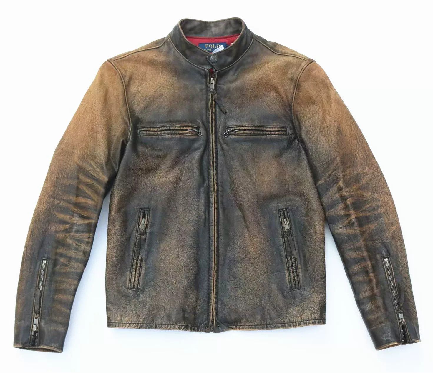 RRL Ralph Lauren Polo Ralph Lauren 2016 Leather Jacket Size US S / EU 44-46 / 1 - 5 Thumbnail
