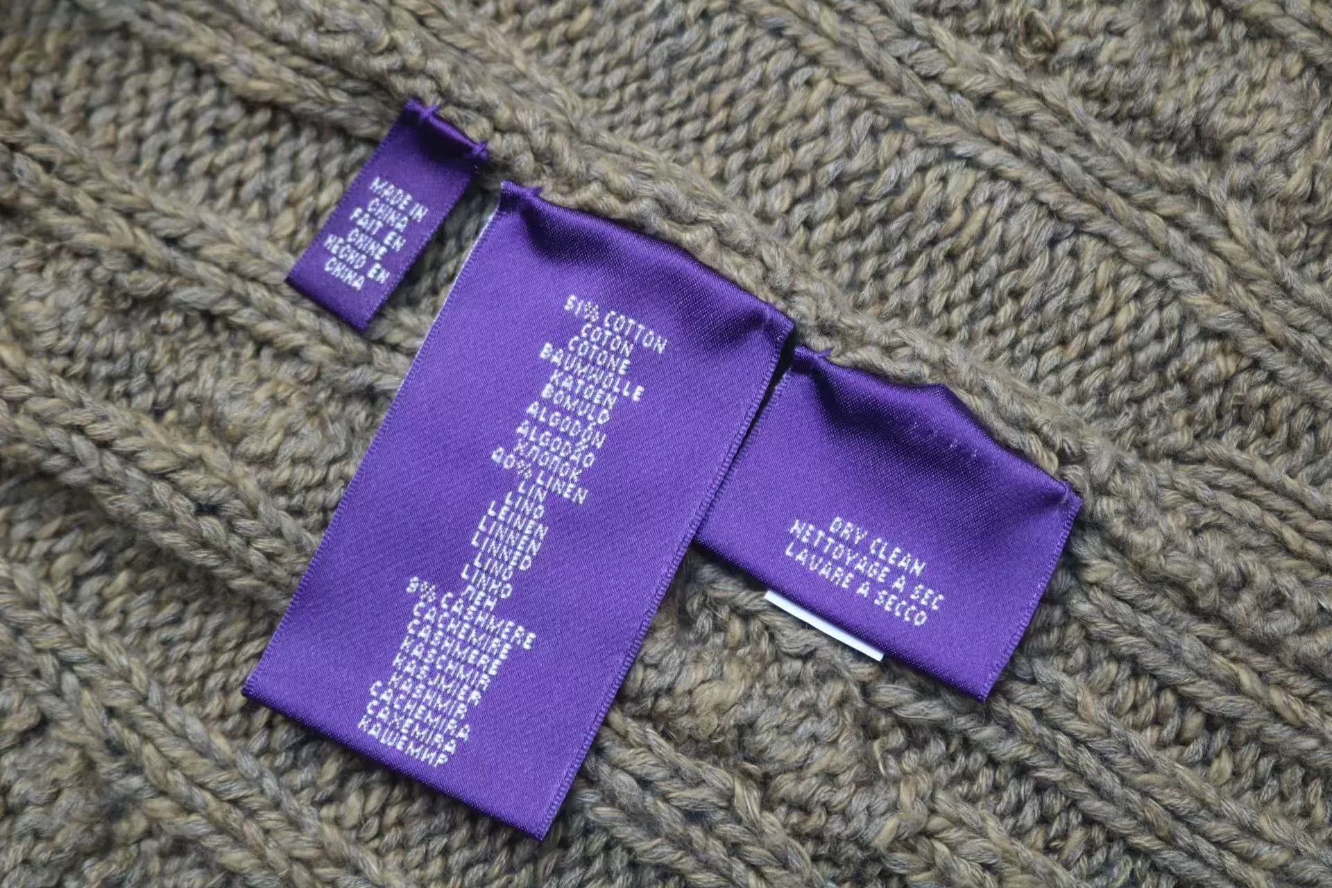 Ralph Lauren Purple Label Ralph Lauren Purple Label Cable V-Neck Sweater Size US M / EU 48-50 / 2 - 7 Thumbnail