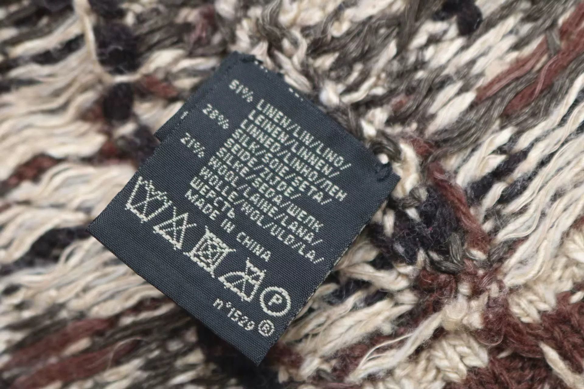 RRL Ralph Lauren RRL Vintage Silk-Linen-Wool Hand-Knit Sweater Size US S / EU 44-46 / 1 - 9 Thumbnail