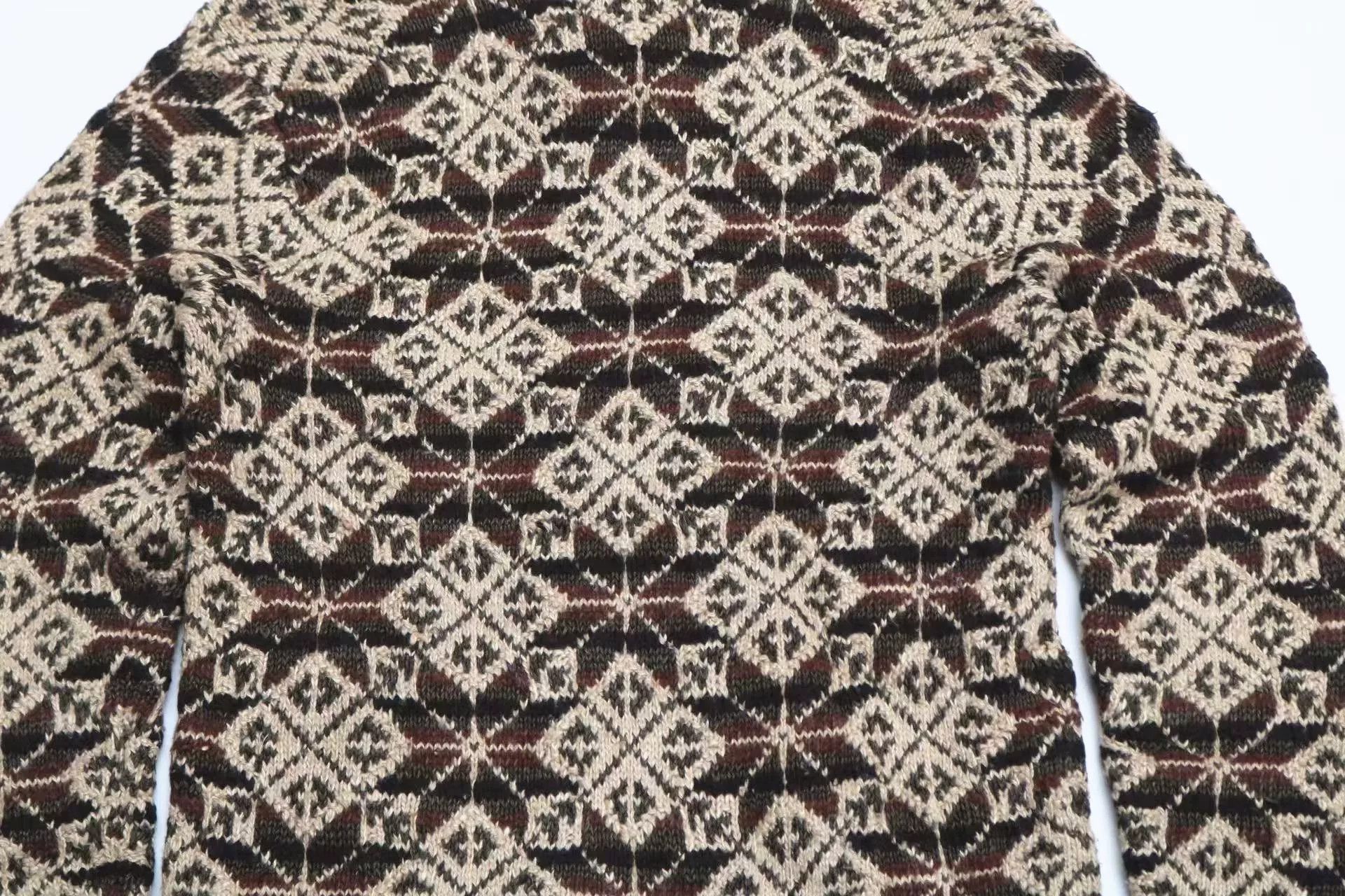 RRL Ralph Lauren RRL Vintage Silk-Linen-Wool Hand-Knit Sweater Size US S / EU 44-46 / 1 - 6 Thumbnail