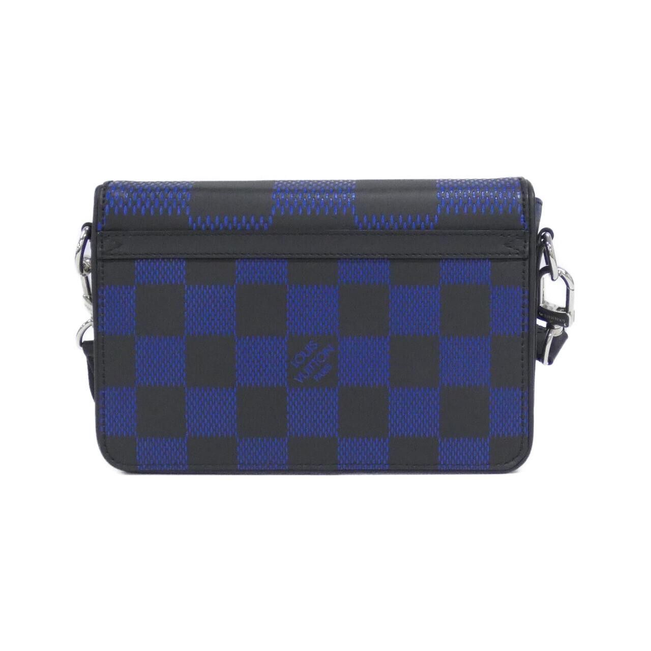 Louis Vuitton Louis Vuitton Louis Vuitton Damier Infini 3D Studio Messenger Leather Shoulder Bag Leather Shoulder Bag N50037 DUTY FREE for USA Size ONE SIZE - 2 Thumbnail