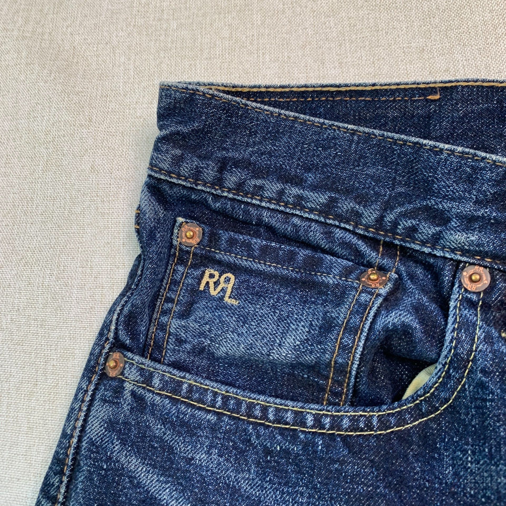 RRL Ralph Lauren Double RL RRL Jeans 32x32 Size US 32 / EU 48 - 3 Thumbnail