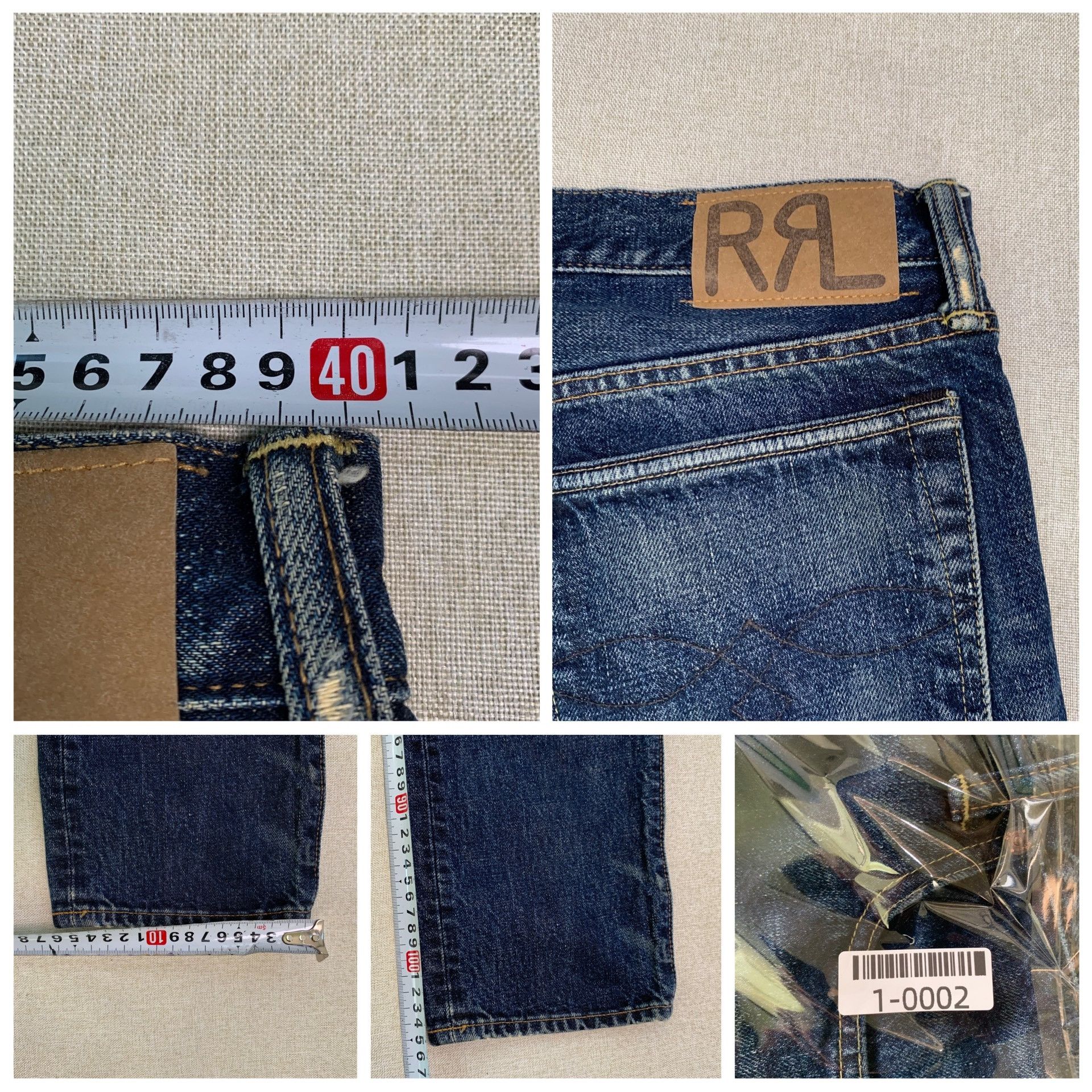RRL Ralph Lauren Double RL RRL Jeans 32x32 Size US 32 / EU 48 - 9 Thumbnail