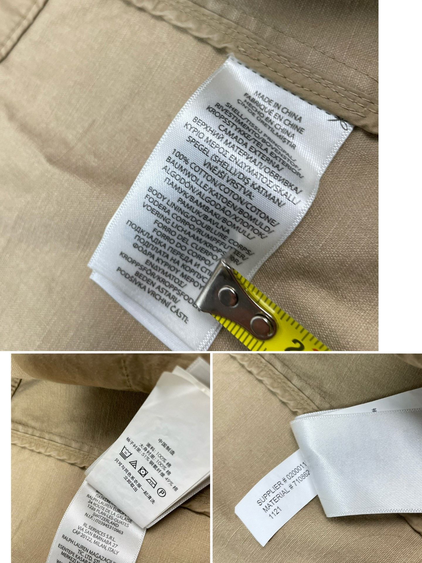 Polo Ralph Lauren Polo Ralph Lauren Military Jacket S Size US S / EU 44-46 / 1 - 8 Thumbnail