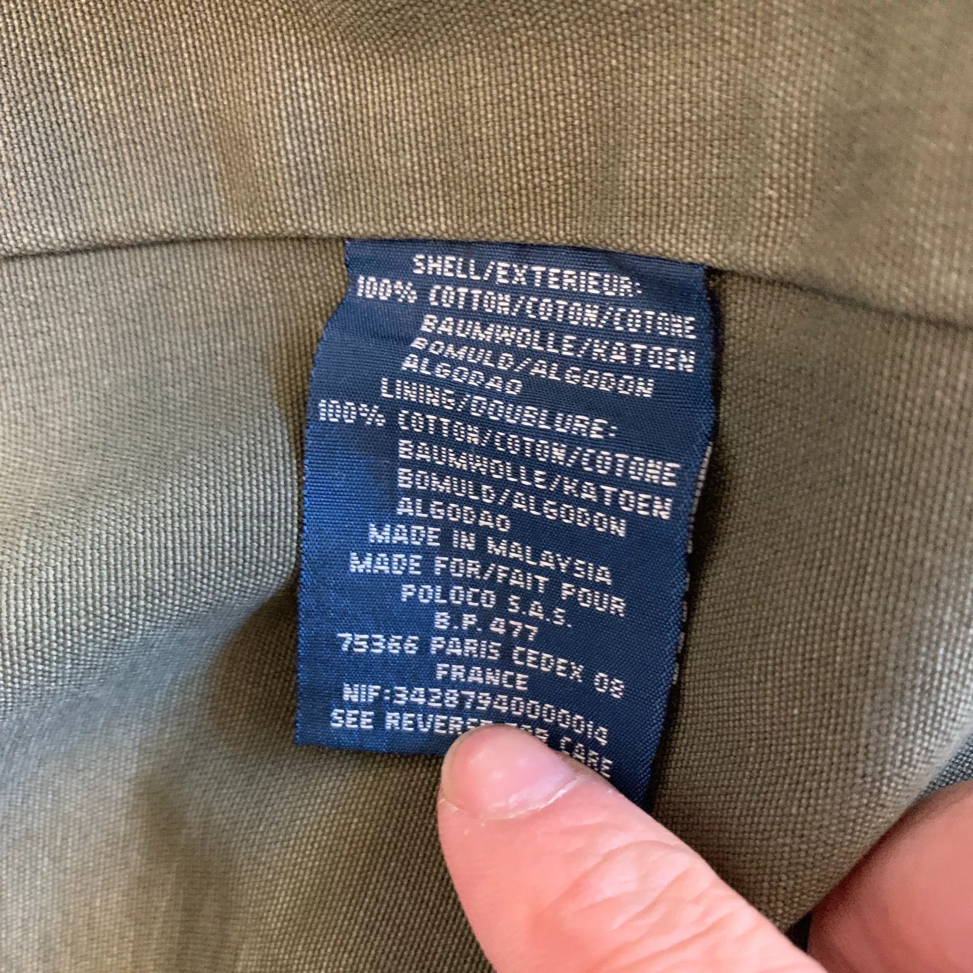 Polo Ralph Lauren Polo Ralph Lauren Outdoor Hunting Jacket L Size US L / EU 52-54 / 3 - 6 Thumbnail