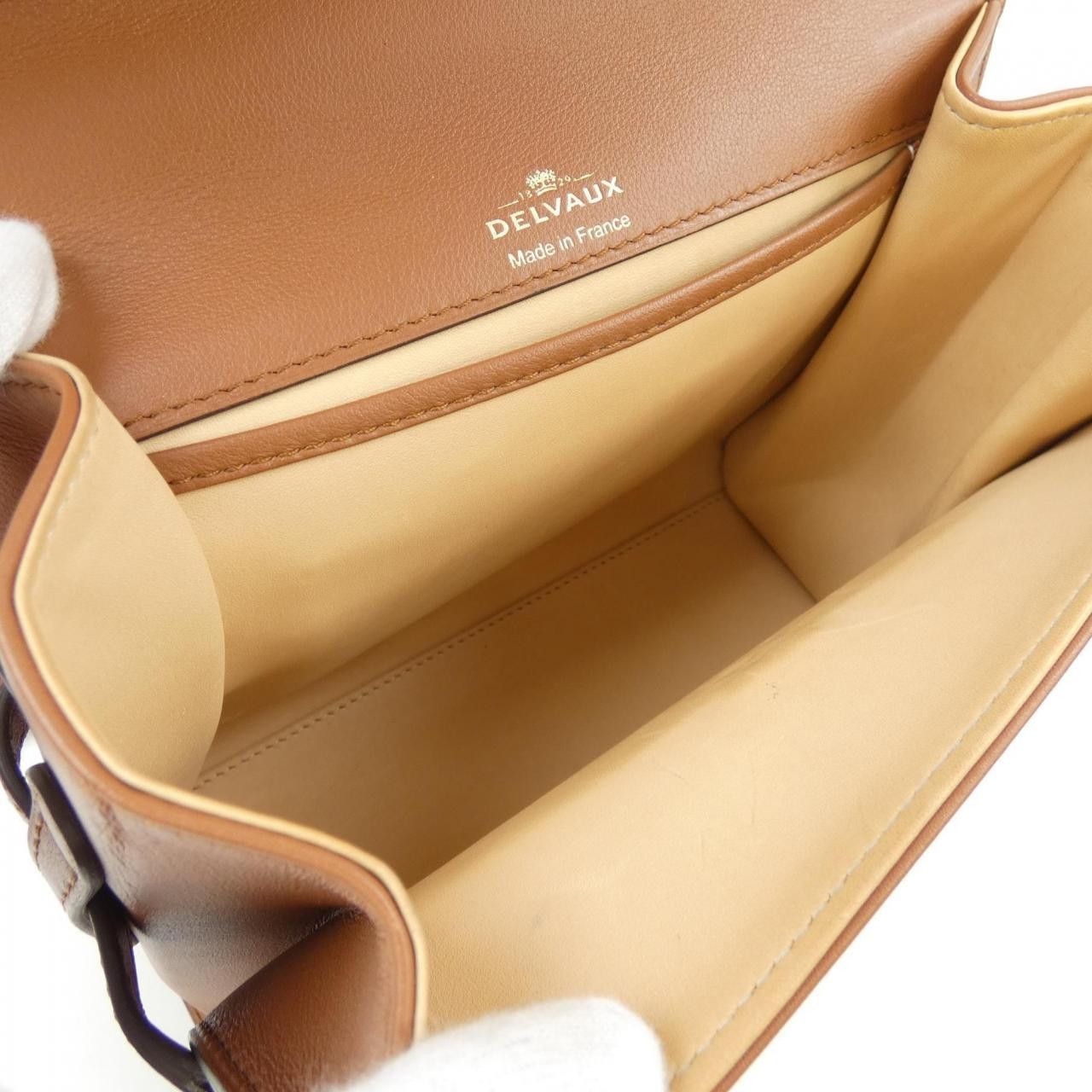 Delvaux Delvaux Delvaux CALF SOUPLE Bag Leather Handbag AA0505AAX DUTY FREE for USA Size ONE SIZE - 6 Thumbnail