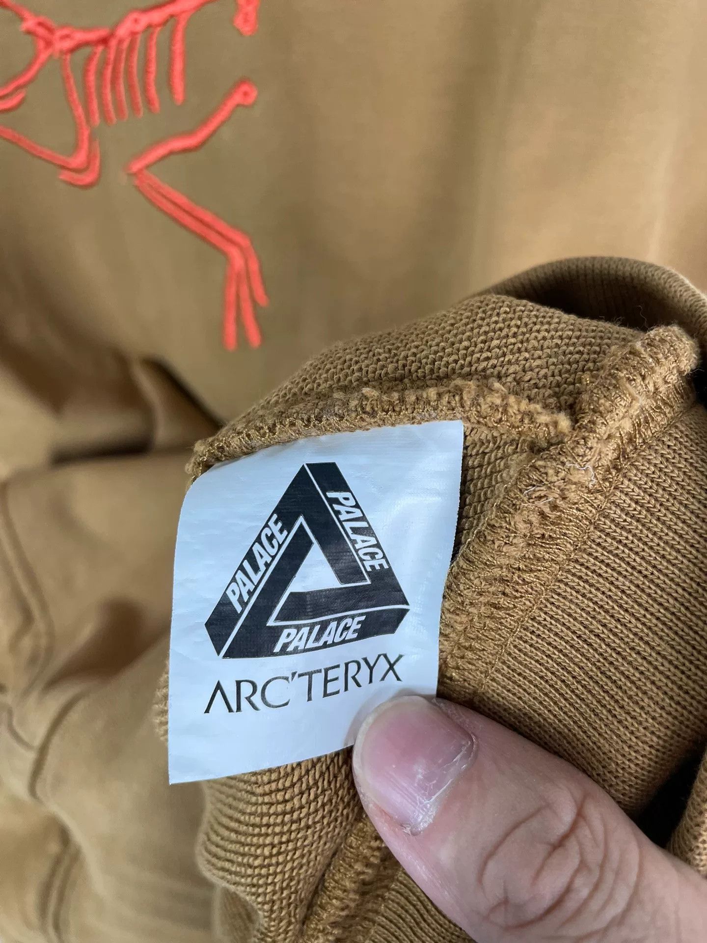 Arc'teryx Arc'teryx x Palace Brown Hoodie Size US L / EU 52-54 / 3 - 3 Thumbnail
