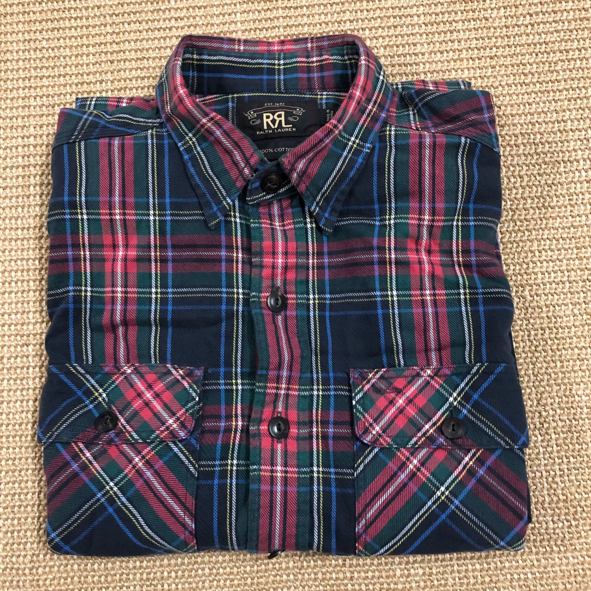RRL Ralph Lauren Ralph Lauren RRL Flannel Shirt S Size US S / EU 44-46 / 1 - 7 Thumbnail