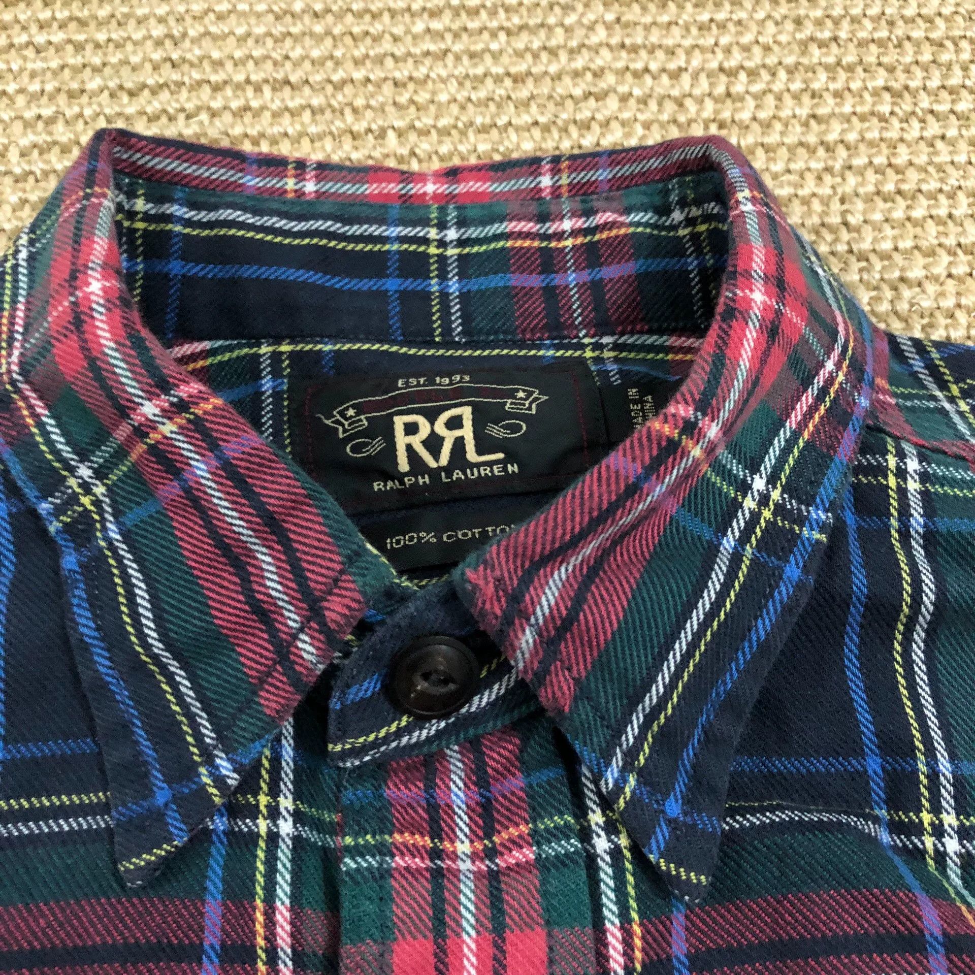 RRL Ralph Lauren Ralph Lauren RRL Flannel Shirt S Size US S / EU 44-46 / 1 - 3 Thumbnail