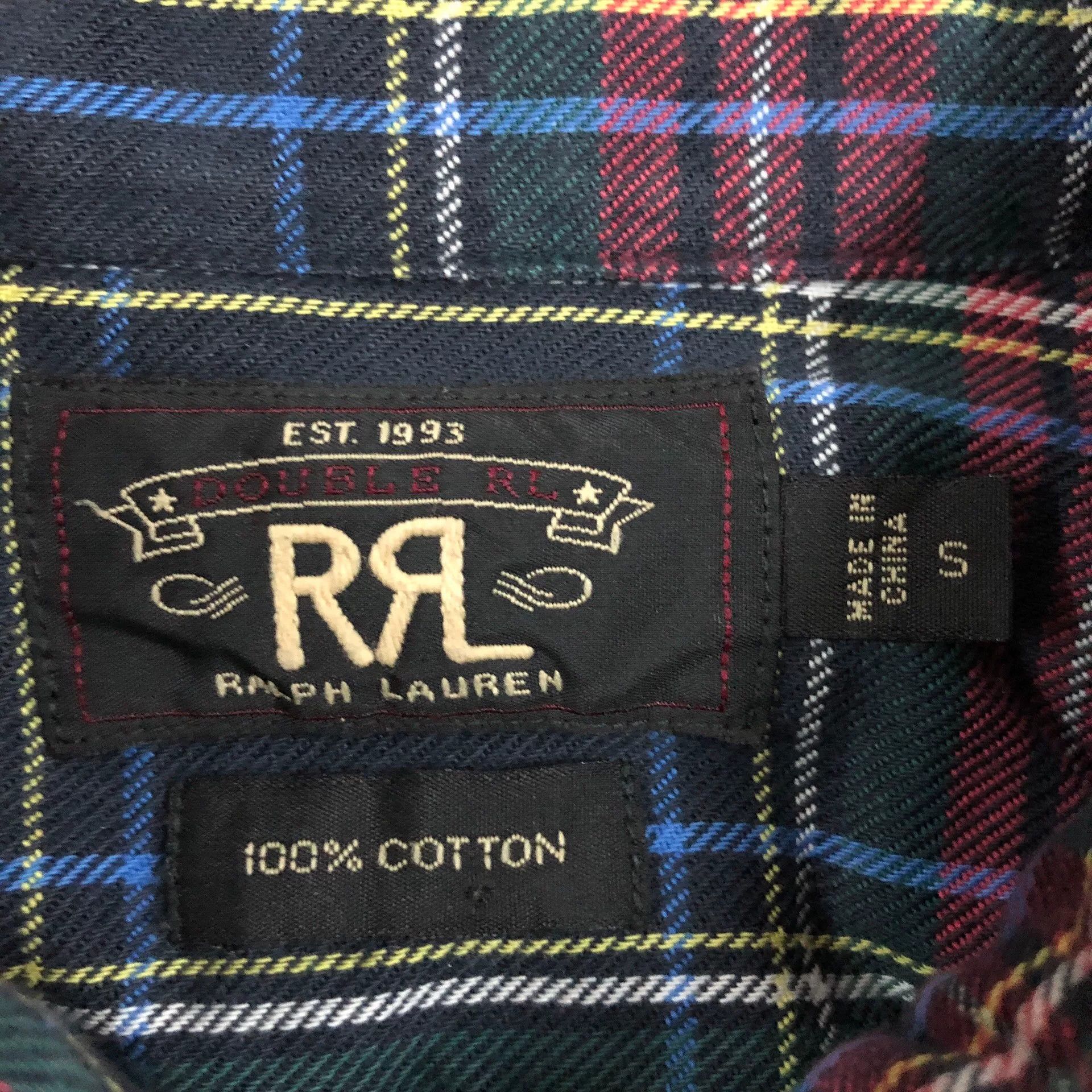 RRL Ralph Lauren Ralph Lauren RRL Flannel Shirt S Size US S / EU 44-46 / 1 - 4 Thumbnail