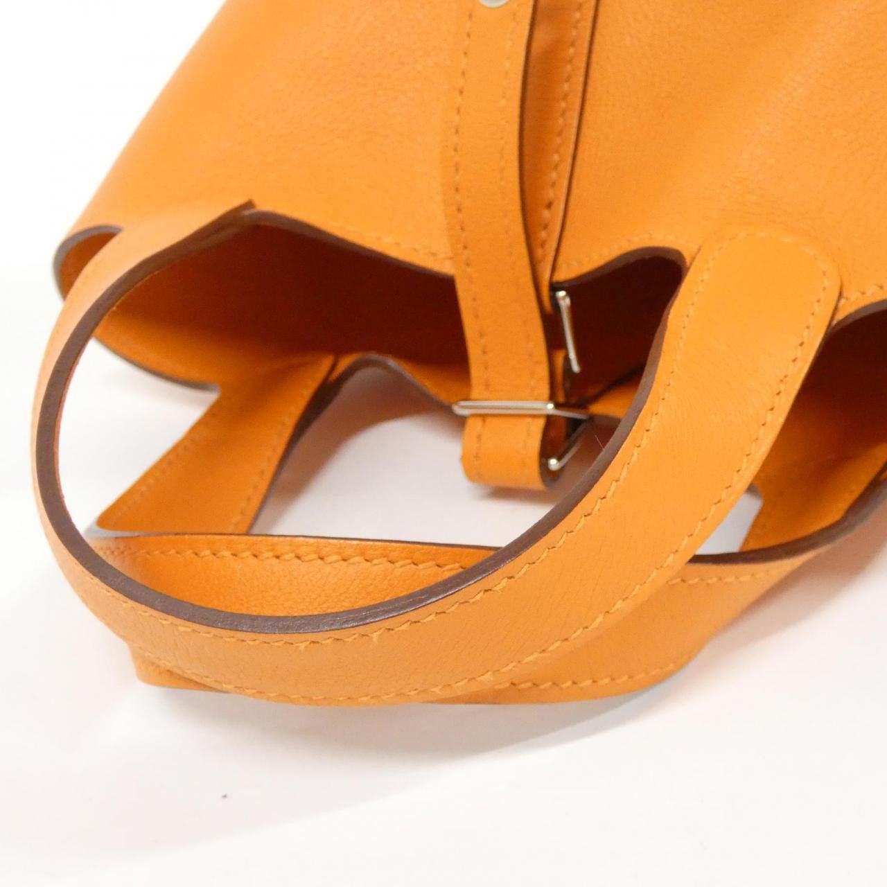 Hermes Hermes Hermes Picotin Lock Micro Swift Bag Leather Handbag N DUTY FREE for USA Size ONE SIZE - 7 Thumbnail