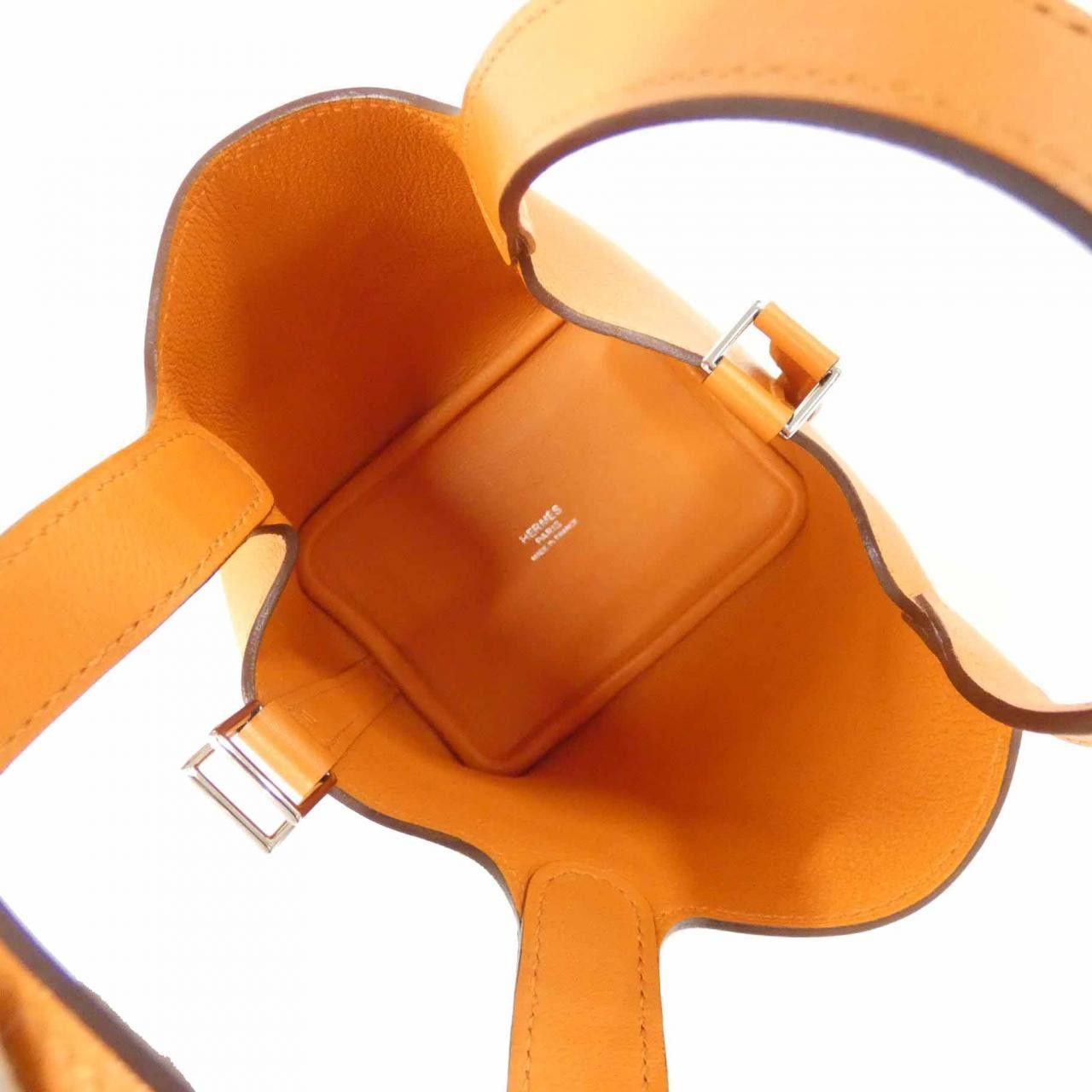 Hermes Hermes Hermes Picotin Lock Micro Swift Bag Leather Handbag N DUTY FREE for USA Size ONE SIZE - 8 Thumbnail