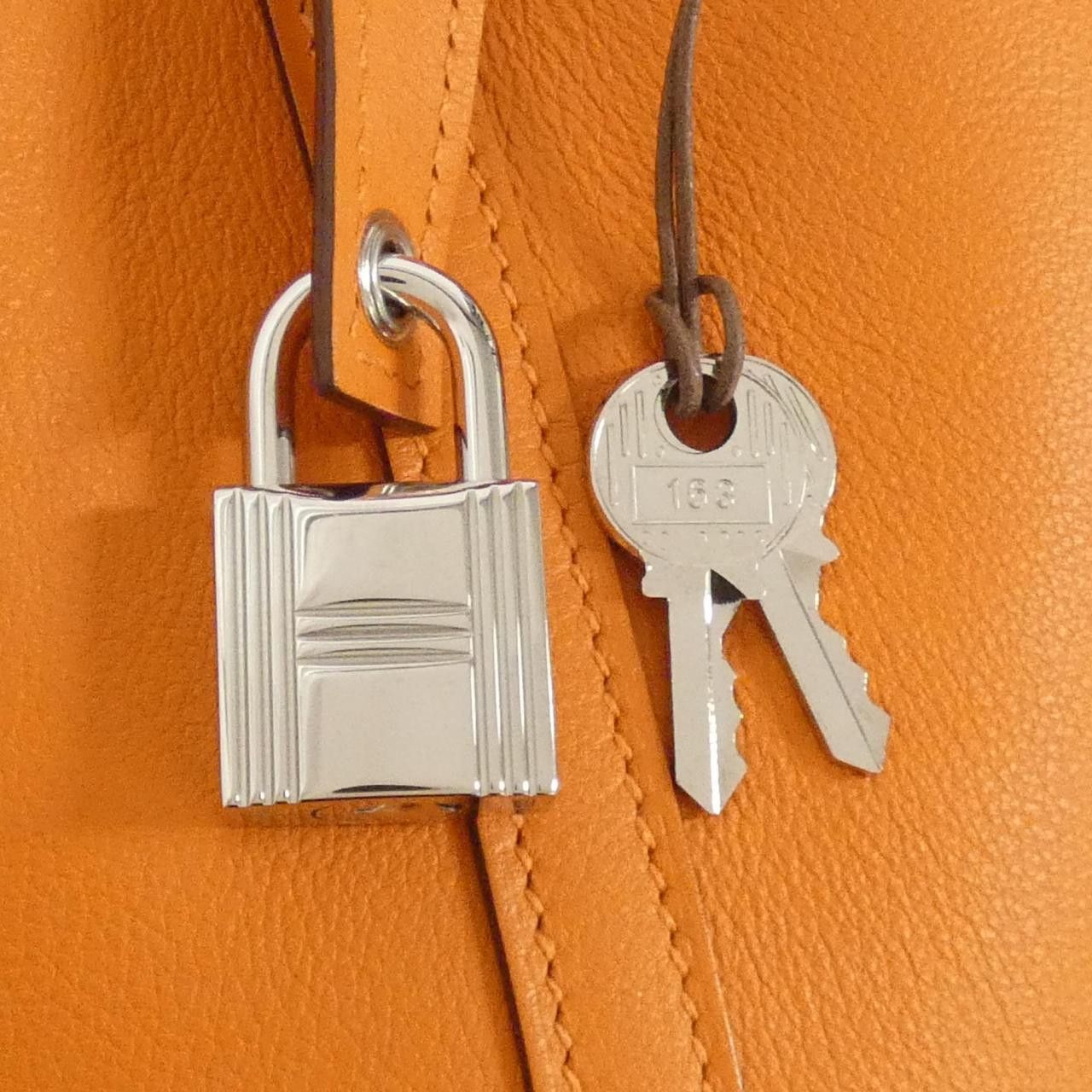 Hermes Hermes Hermes Picotin Lock Micro Swift Bag Leather Handbag N DUTY FREE for USA Size ONE SIZE - 3 Thumbnail