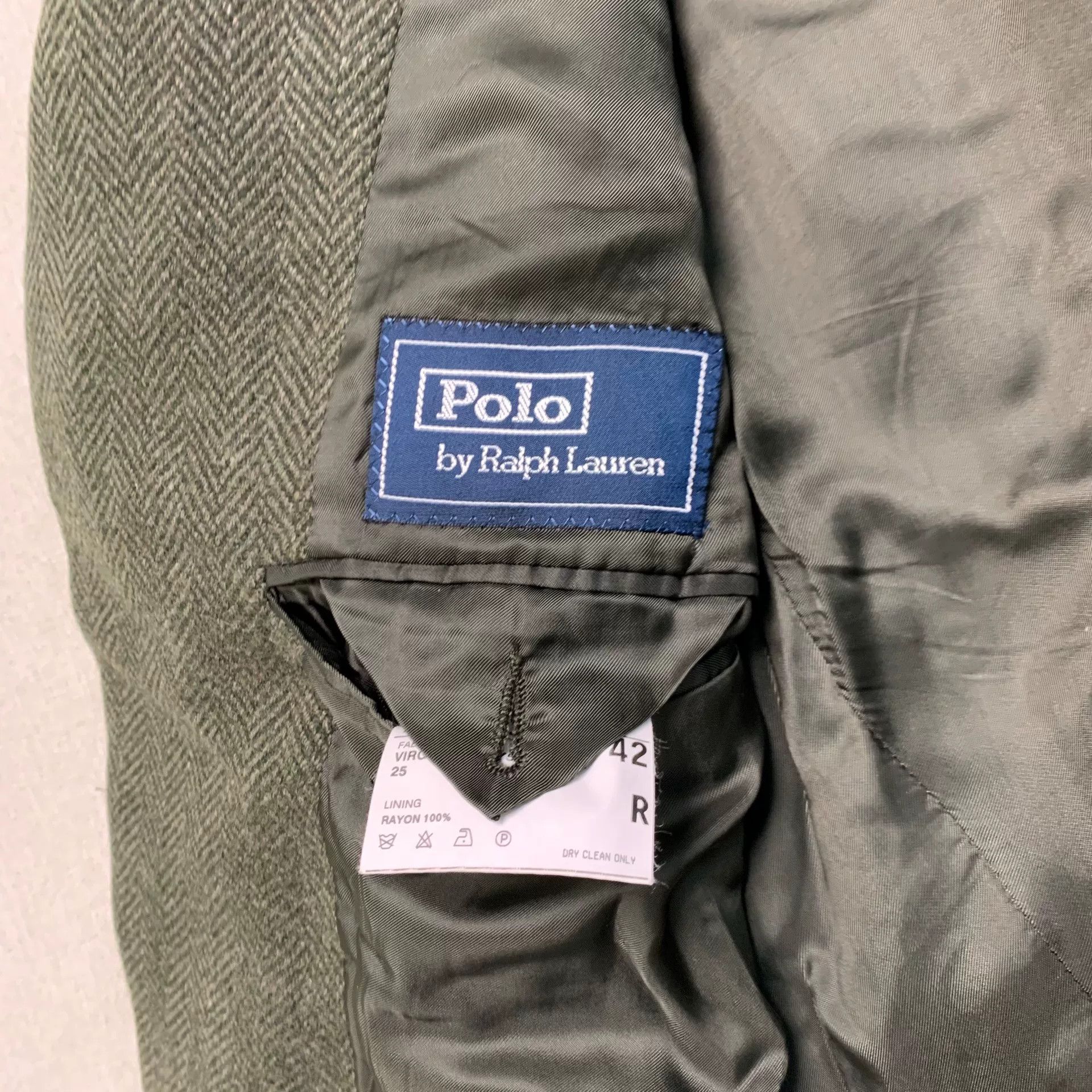 Polo Ralph Lauren Polo Ralph Lauren Tweed Blazer 42 Size US XS / EU 42 / 0 - 5 Thumbnail