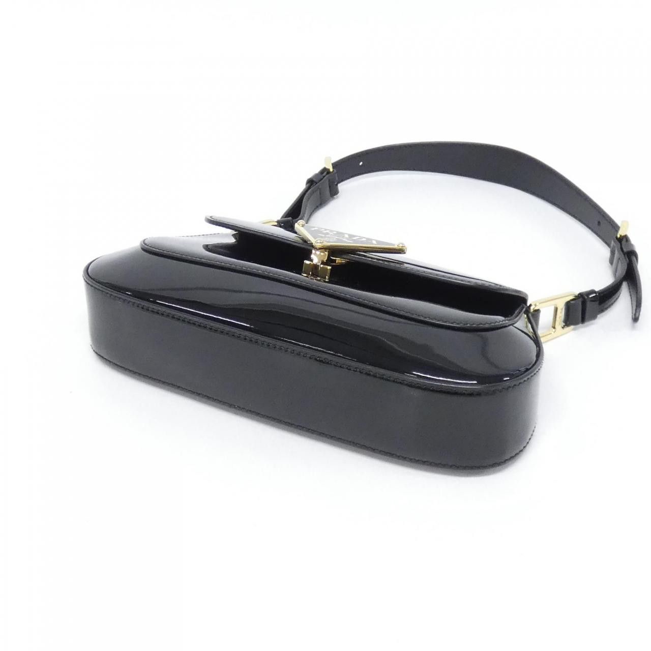 Prada Prada Prada Vernice Shoulder Bag Leather Shoulder Bag 1BD355 DUTY FREE for USA Size ONE SIZE - 3 Thumbnail