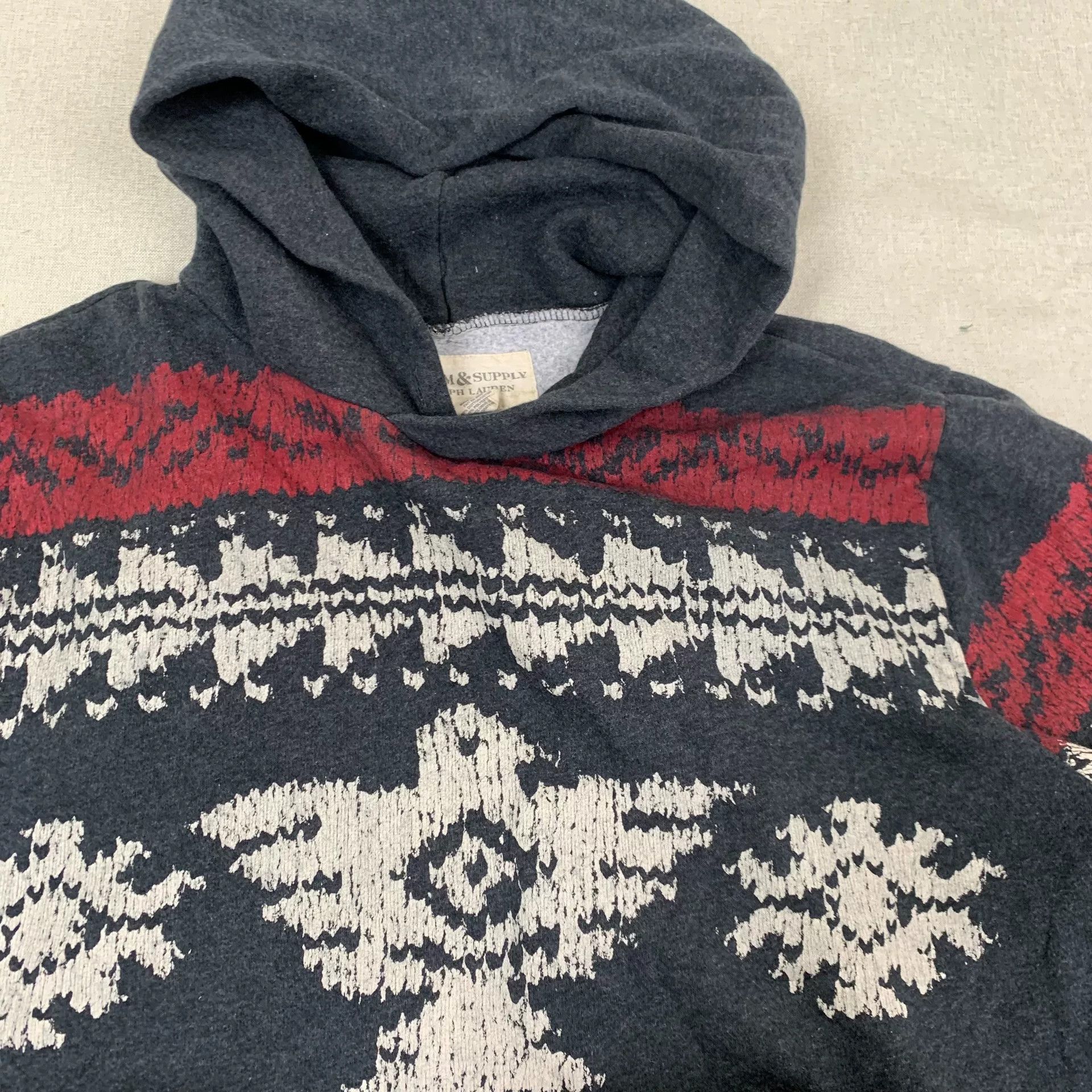 Denim & Supply Ralph Lauren Ralph Lauren Denim & Supply Navajo Sweatshirt Size US XXL / EU 58 / 5 - 5 Thumbnail