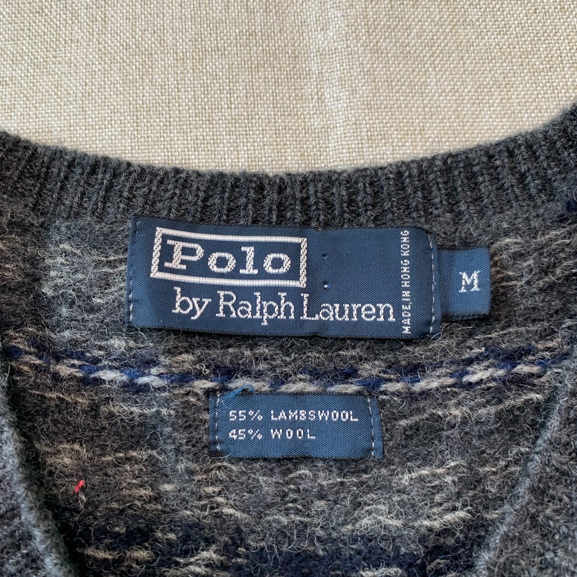 Polo Ralph Lauren Polo Ralph Lauren Wool Vest M Size US M / EU 48-50 / 2 - 2 Thumbnail