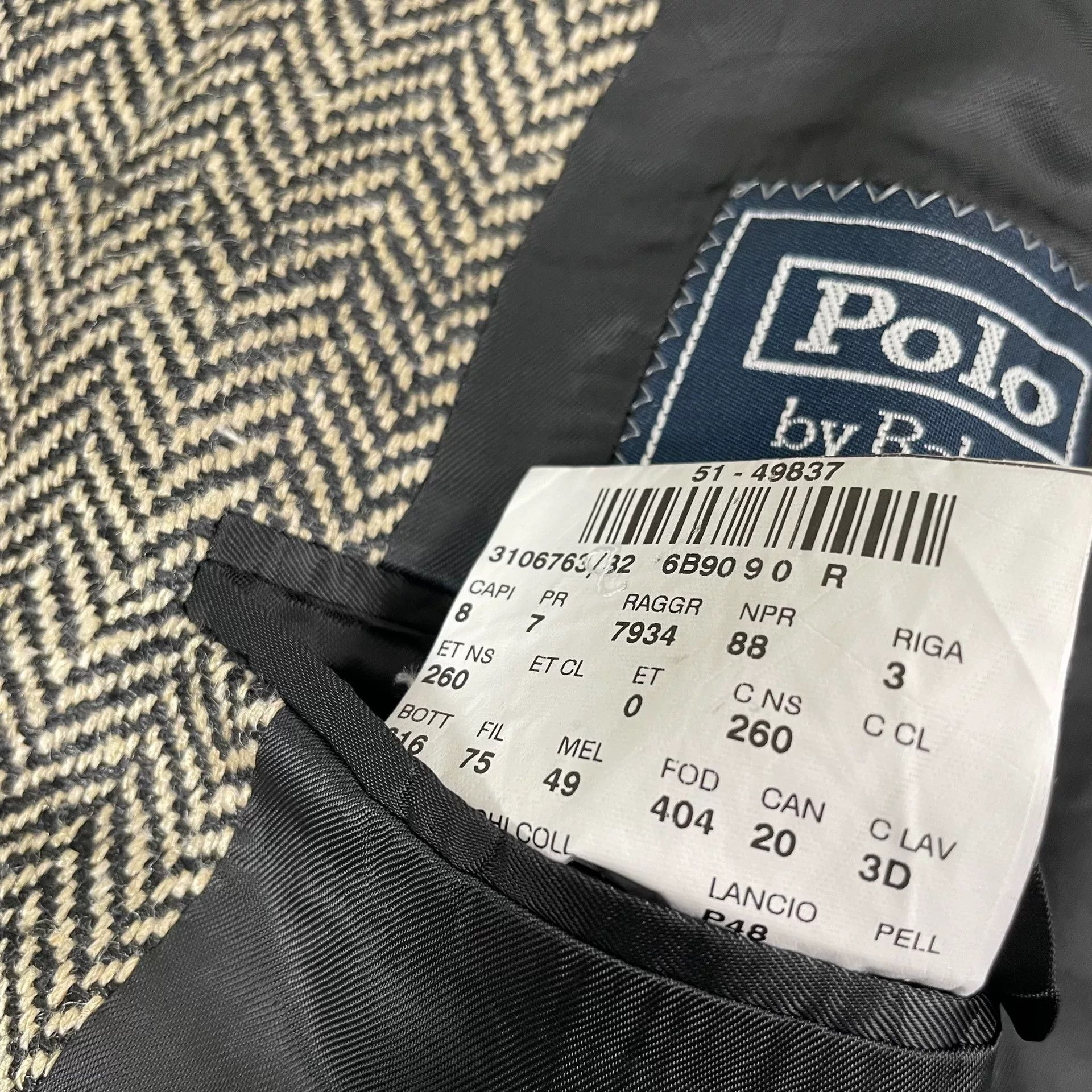 Polo Ralph Lauren Polo Ralph Lauren Tweed Silk Blazer 44 Size US S / EU 44-46 / 1 - 7 Thumbnail