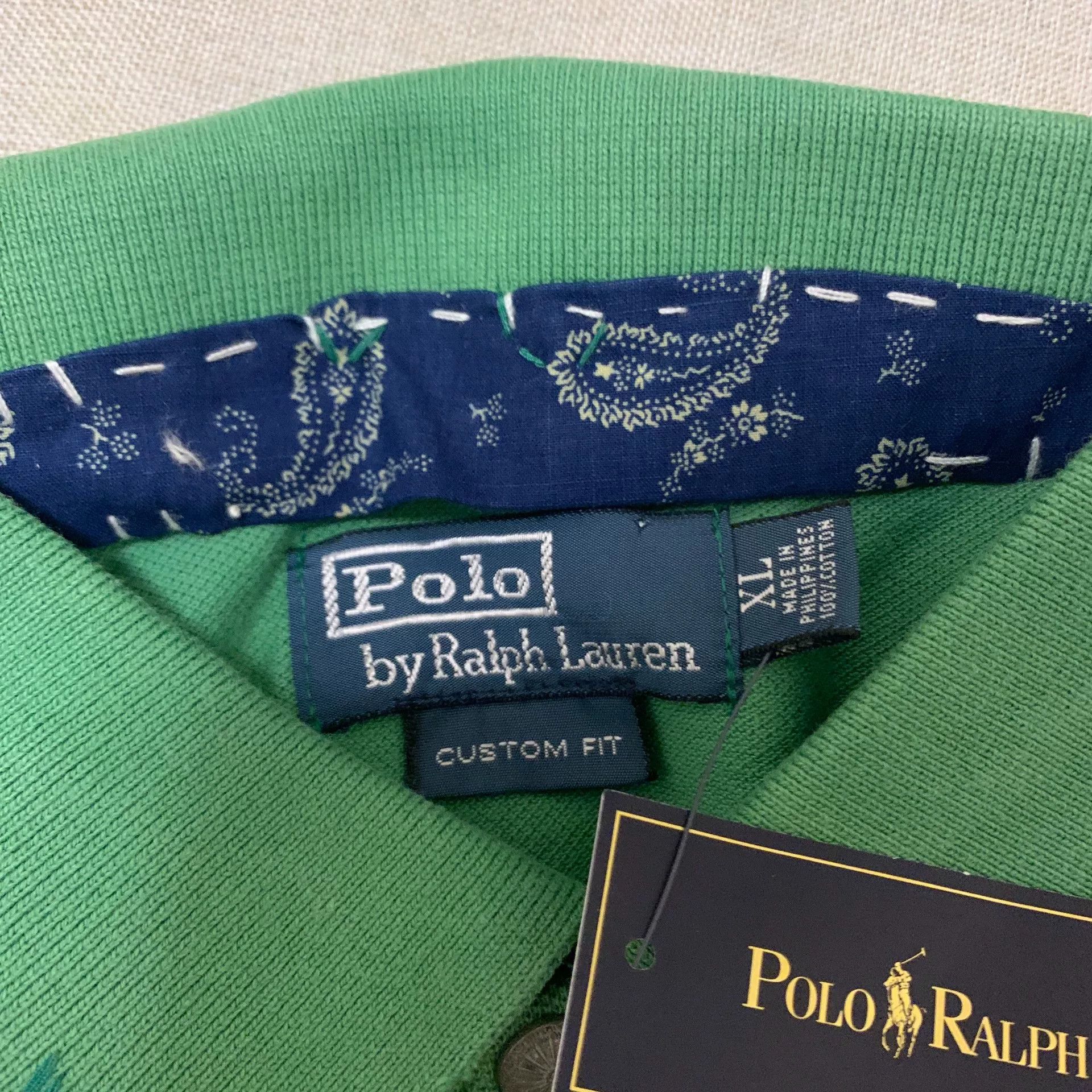 Polo Ralph Lauren Polo Ralph Lauren RL Short Sleeve T-shirt XL Size US XL / EU 56 / 4 - 2 Thumbnail