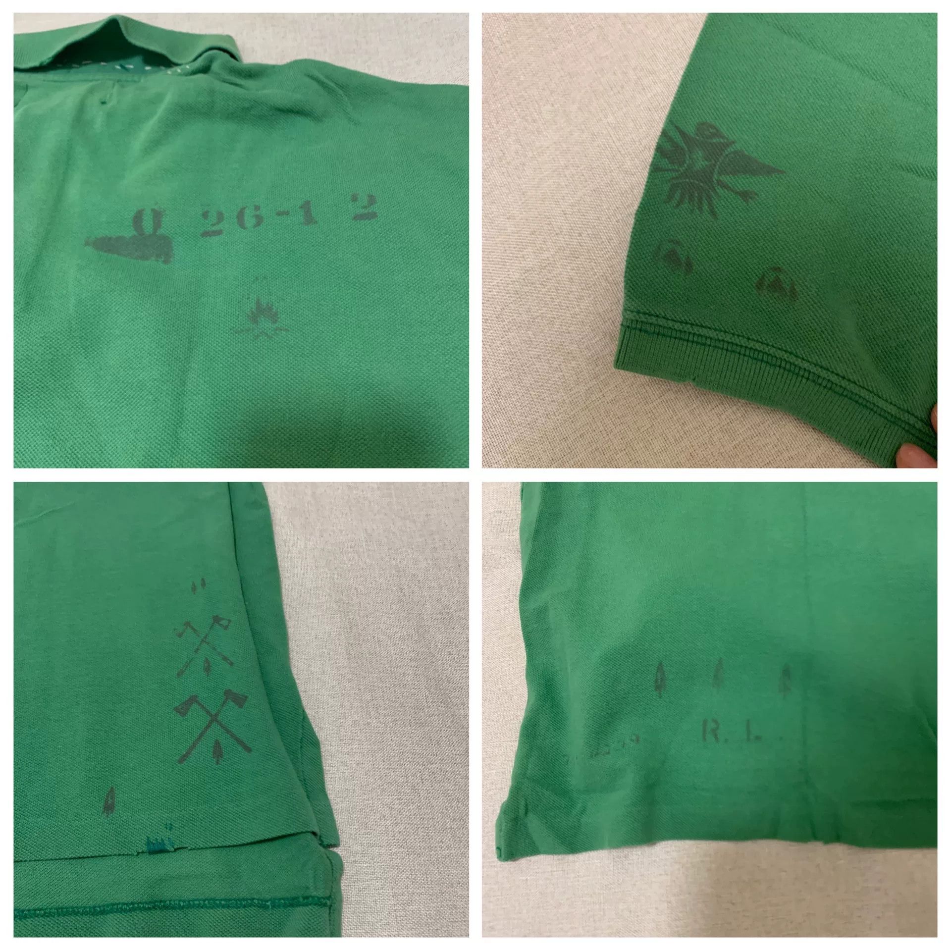 Polo Ralph Lauren Polo Ralph Lauren RL Short Sleeve T-shirt XL Size US XL / EU 56 / 4 - 7 Thumbnail