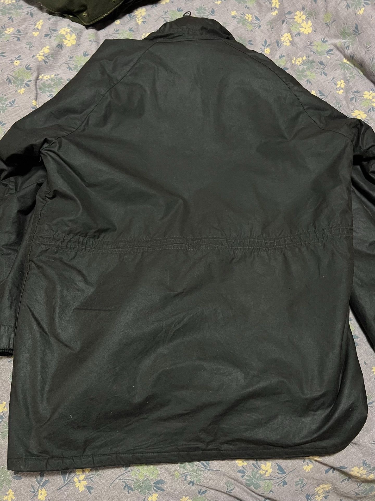 Barbour Barbour Mid-Length Hooded Waxed Cotton Coat Size US XL / EU 56 / 4 - 7 Thumbnail