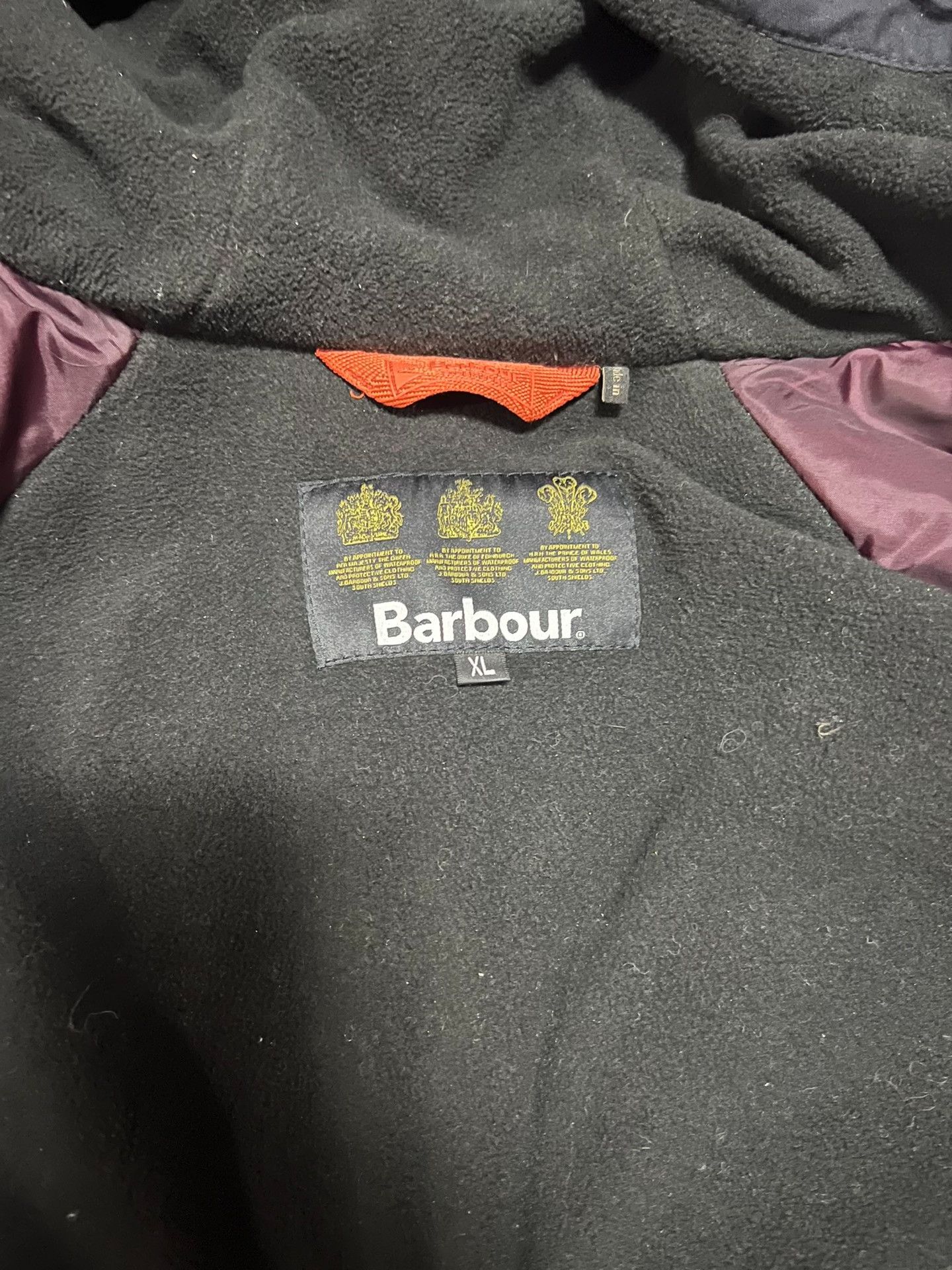 Barbour Barbour Mid-Length Hooded Waxed Cotton Coat Size US XL / EU 56 / 4 - 3 Thumbnail
