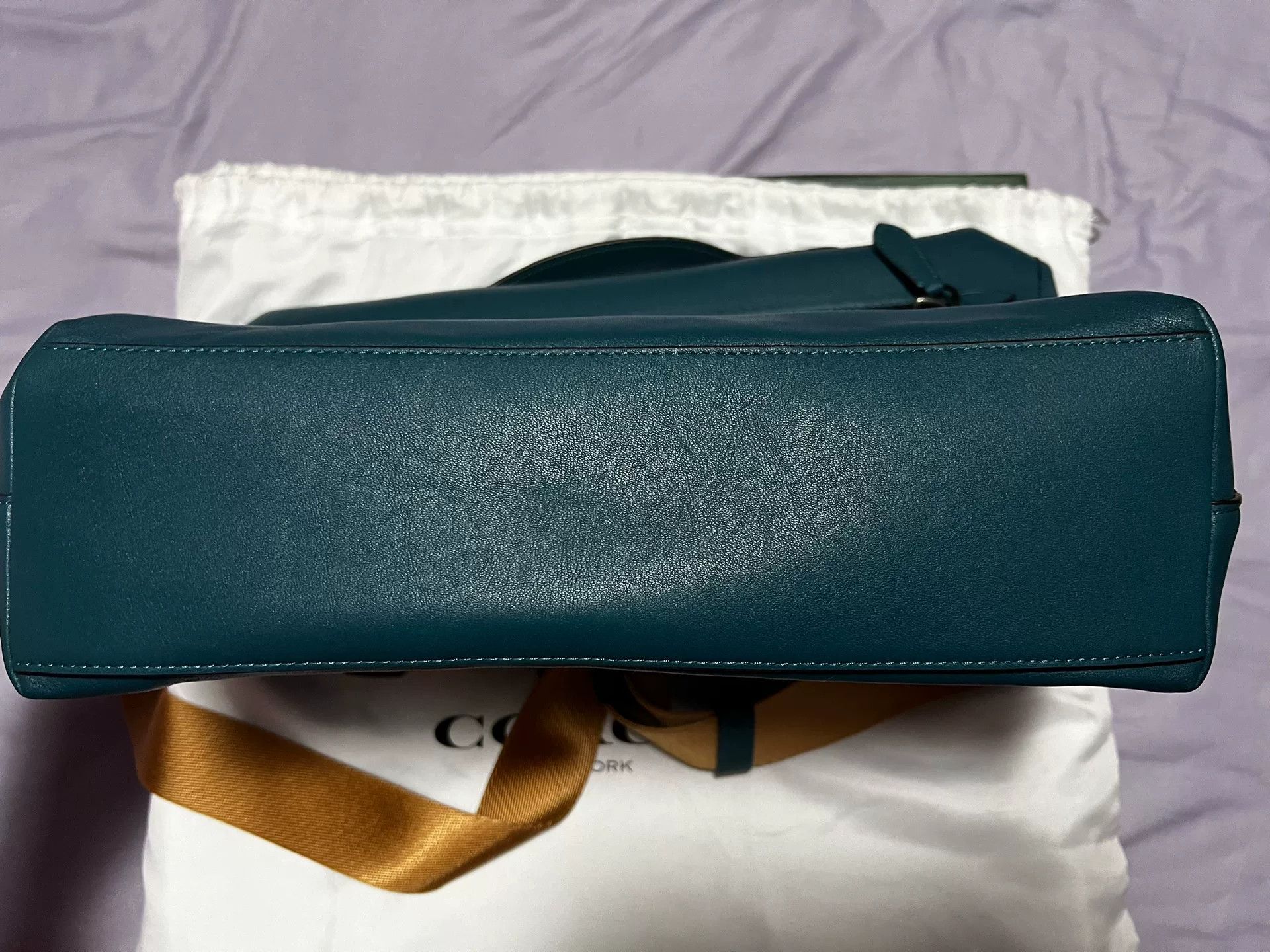 Coach COACH Men's Leather Messenger Bag Size ONE SIZE - 4 Thumbnail