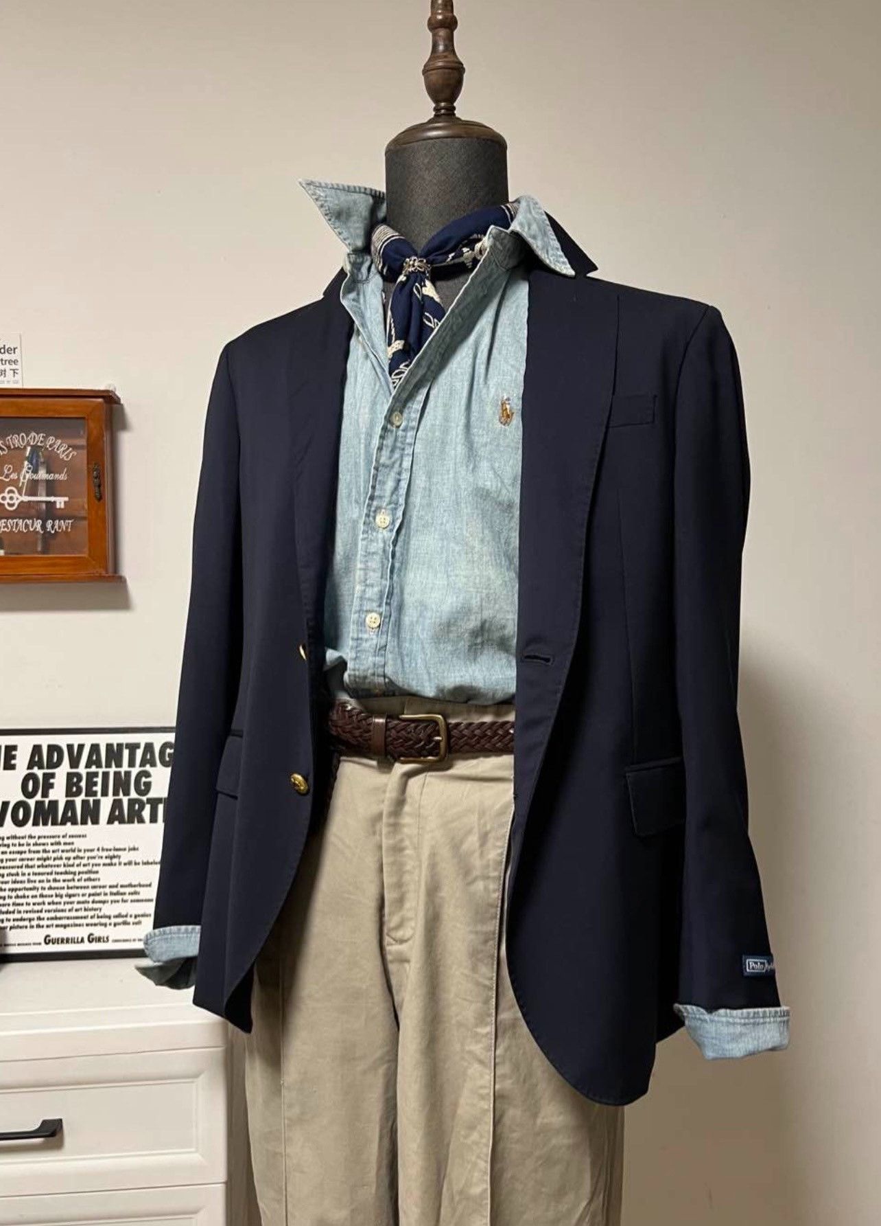 Ralph Lauren Blue Label Ralph Lauren Polo Gold Button Blazer Size US S / EU 44-46 / 1 - 4 Thumbnail