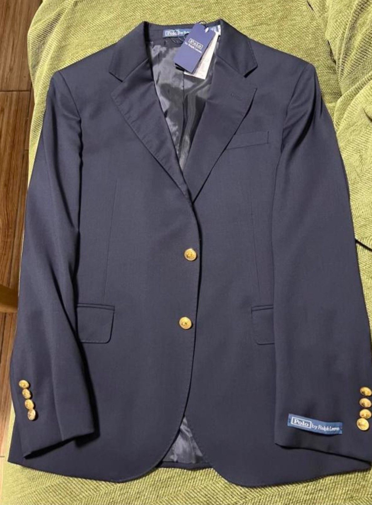 Ralph Lauren Blue Label Ralph Lauren Polo Gold Button Blazer Size US S / EU 44-46 / 1 - 2 Thumbnail