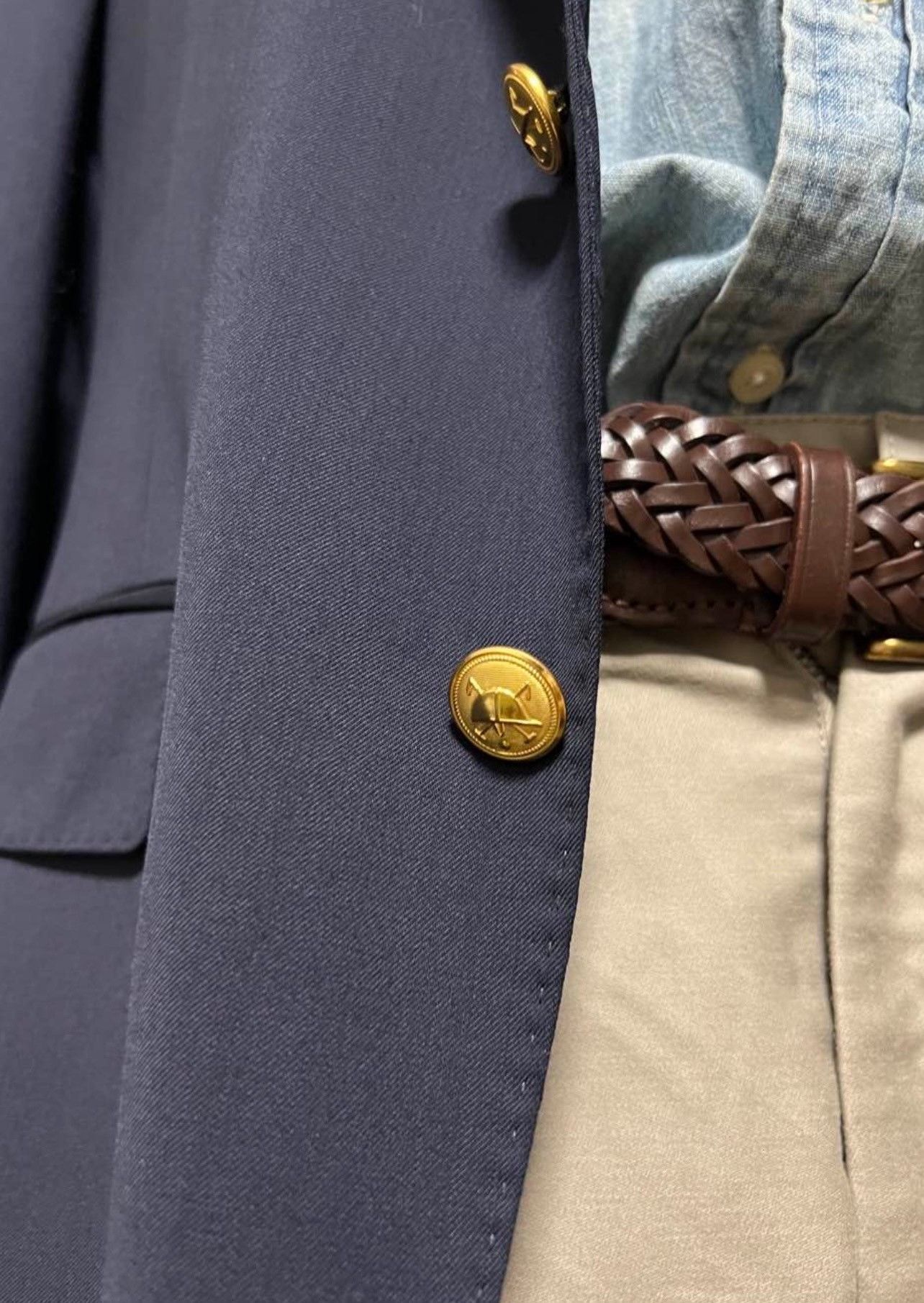 Ralph Lauren Blue Label Ralph Lauren Polo Gold Button Blazer Size US S / EU 44-46 / 1 - 6 Thumbnail