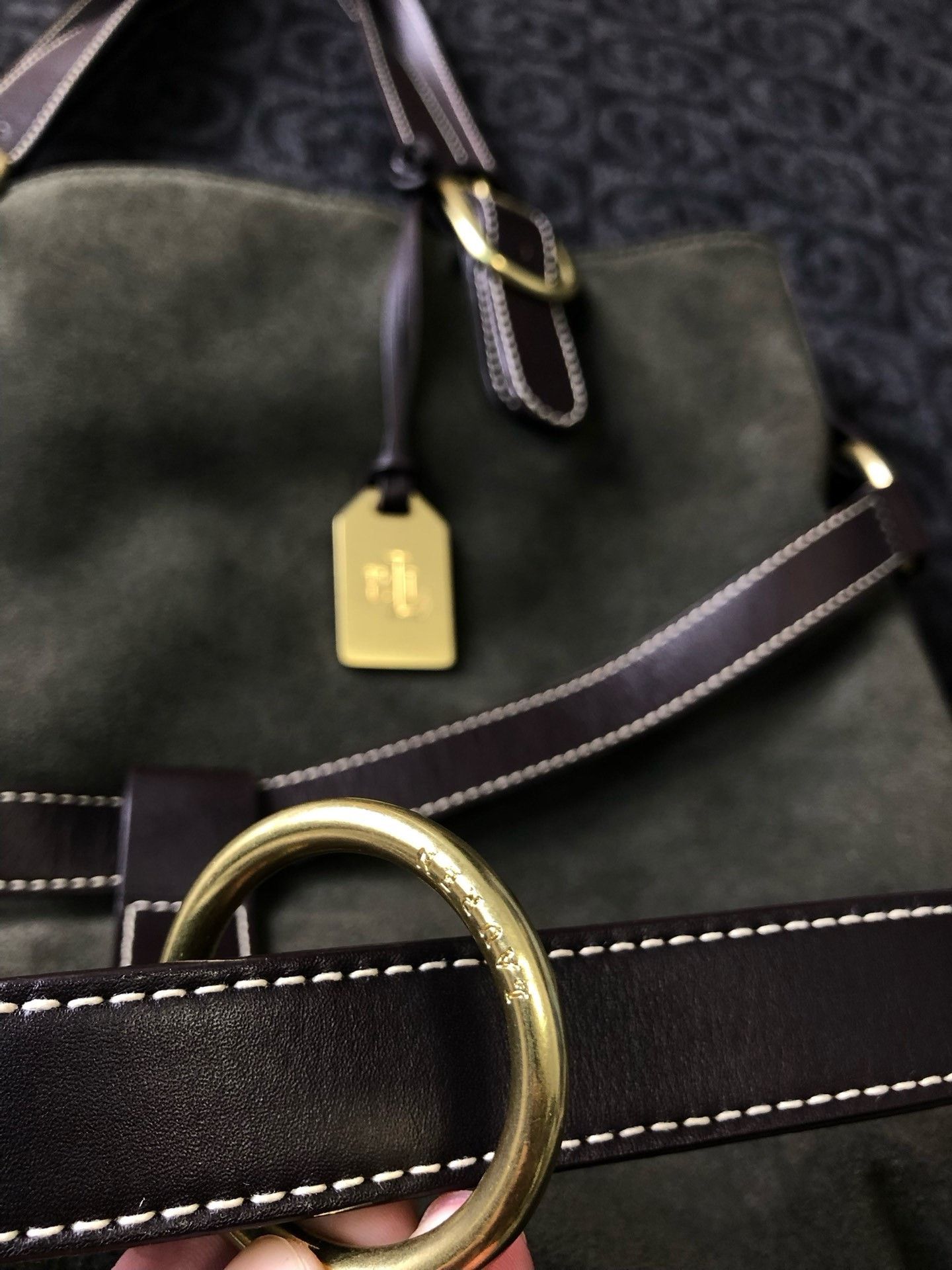 RRL Ralph Lauren Ralph Lauren Suede Tote Shoulder Bag Size ONE SIZE - 7 Thumbnail