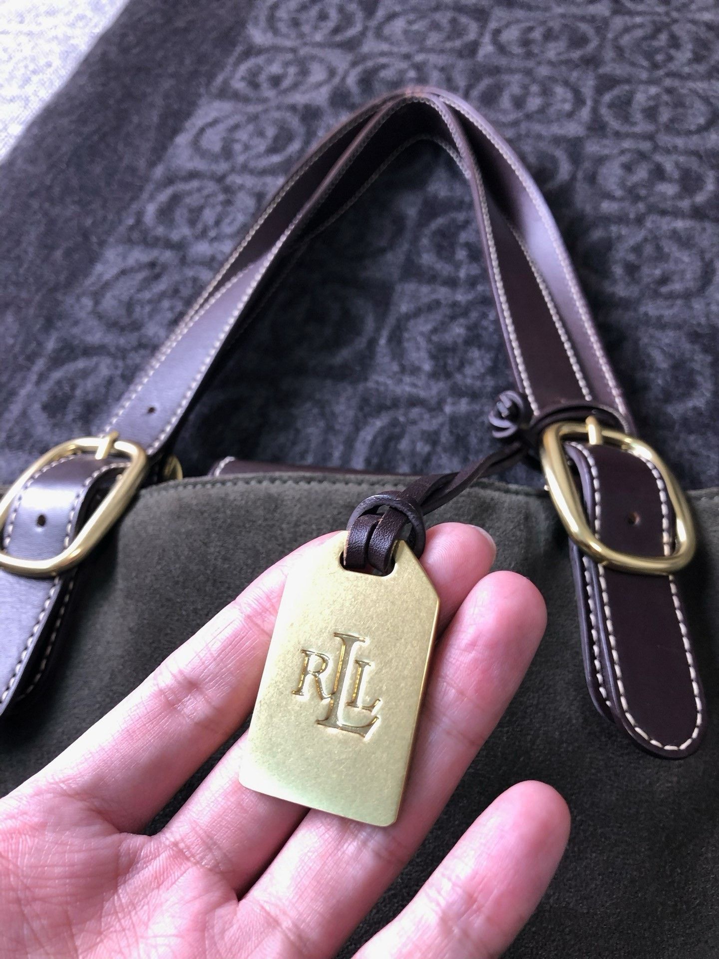 RRL Ralph Lauren Ralph Lauren Suede Tote Shoulder Bag Size ONE SIZE - 4 Thumbnail
