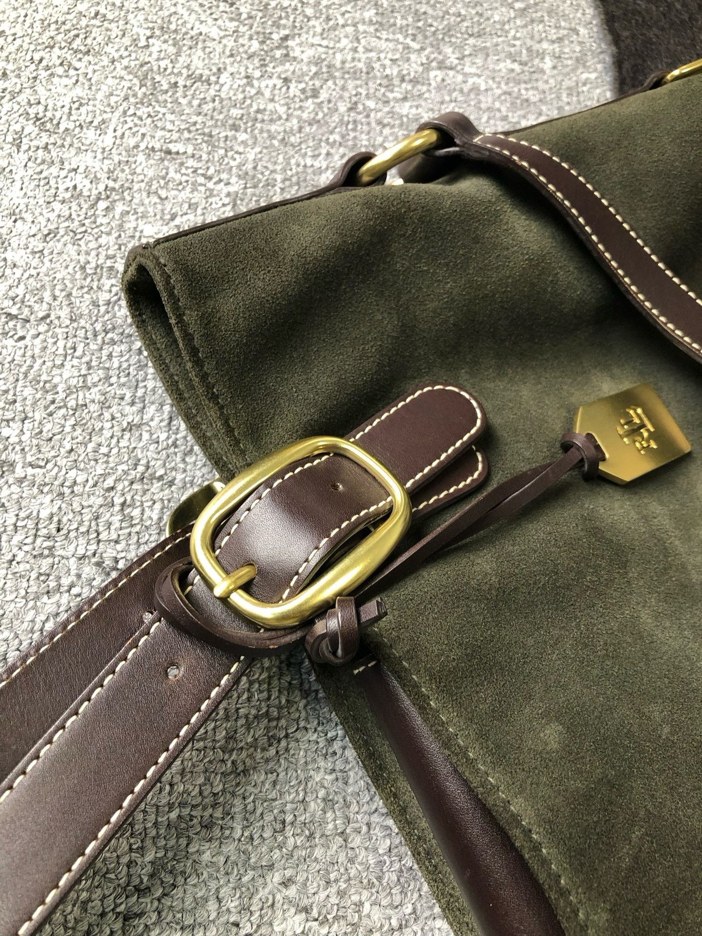 RRL Ralph Lauren Ralph Lauren Suede Tote Shoulder Bag Size ONE SIZE - 9 Thumbnail