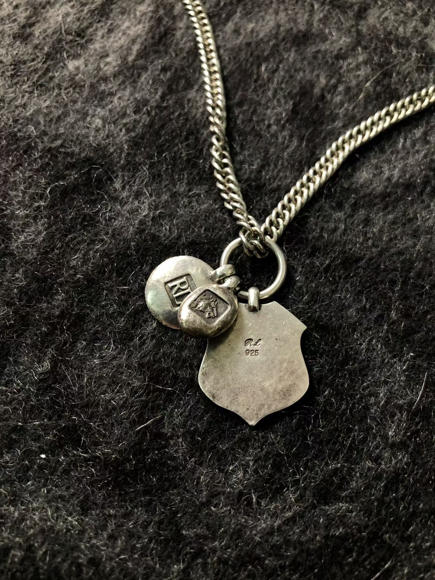 Ralph Lauren Vintage Ralph Lauren 925 Silver Necklace Size ONE SIZE - 3 Thumbnail