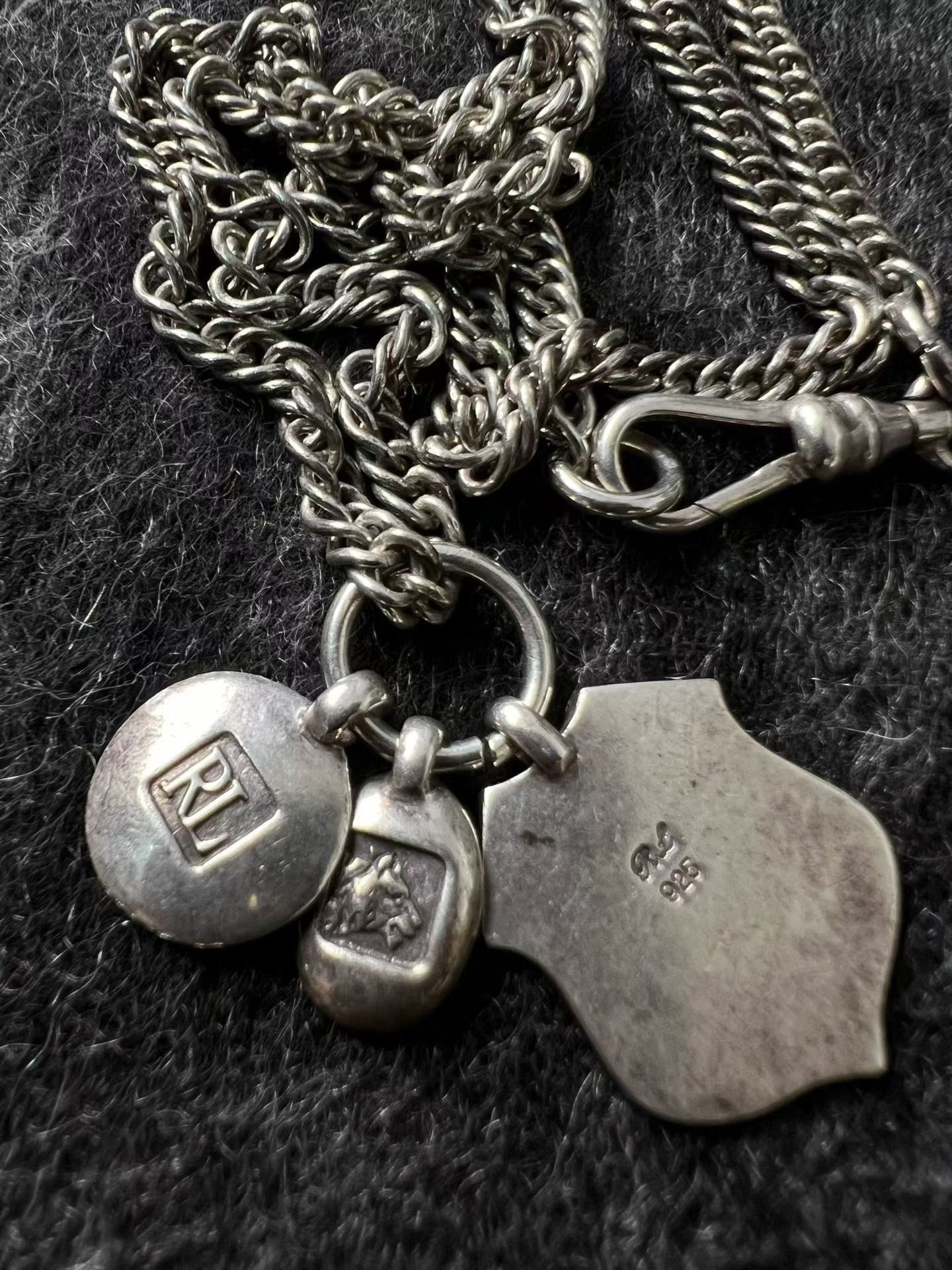 Ralph Lauren Vintage Ralph Lauren 925 Silver Necklace Size ONE SIZE - 2 Thumbnail