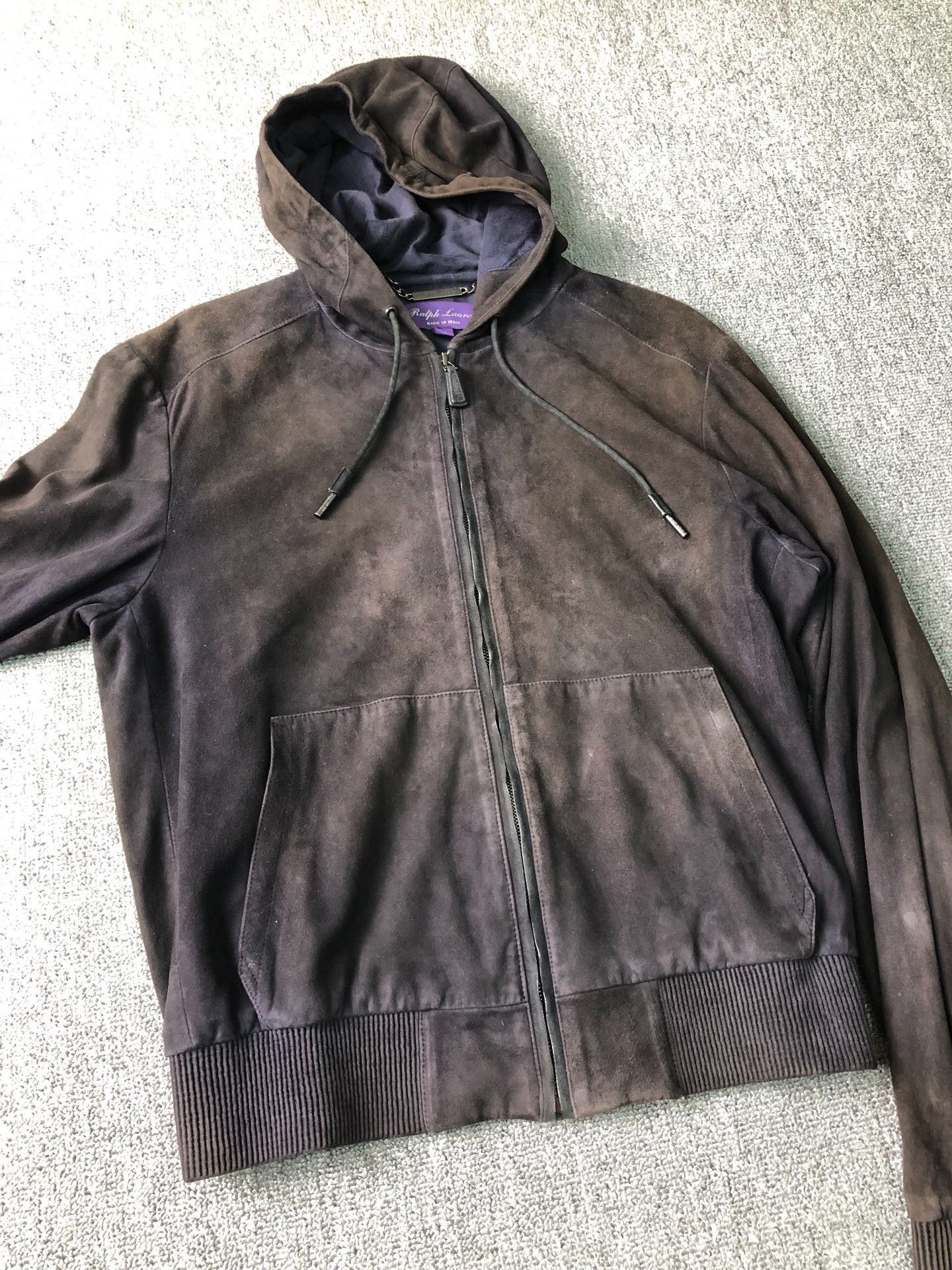 Ralph Lauren Purple Label Ralph Lauren Purple Label Goat Suede Jacket Size US XS / EU 42 / 0 - 2 Thumbnail