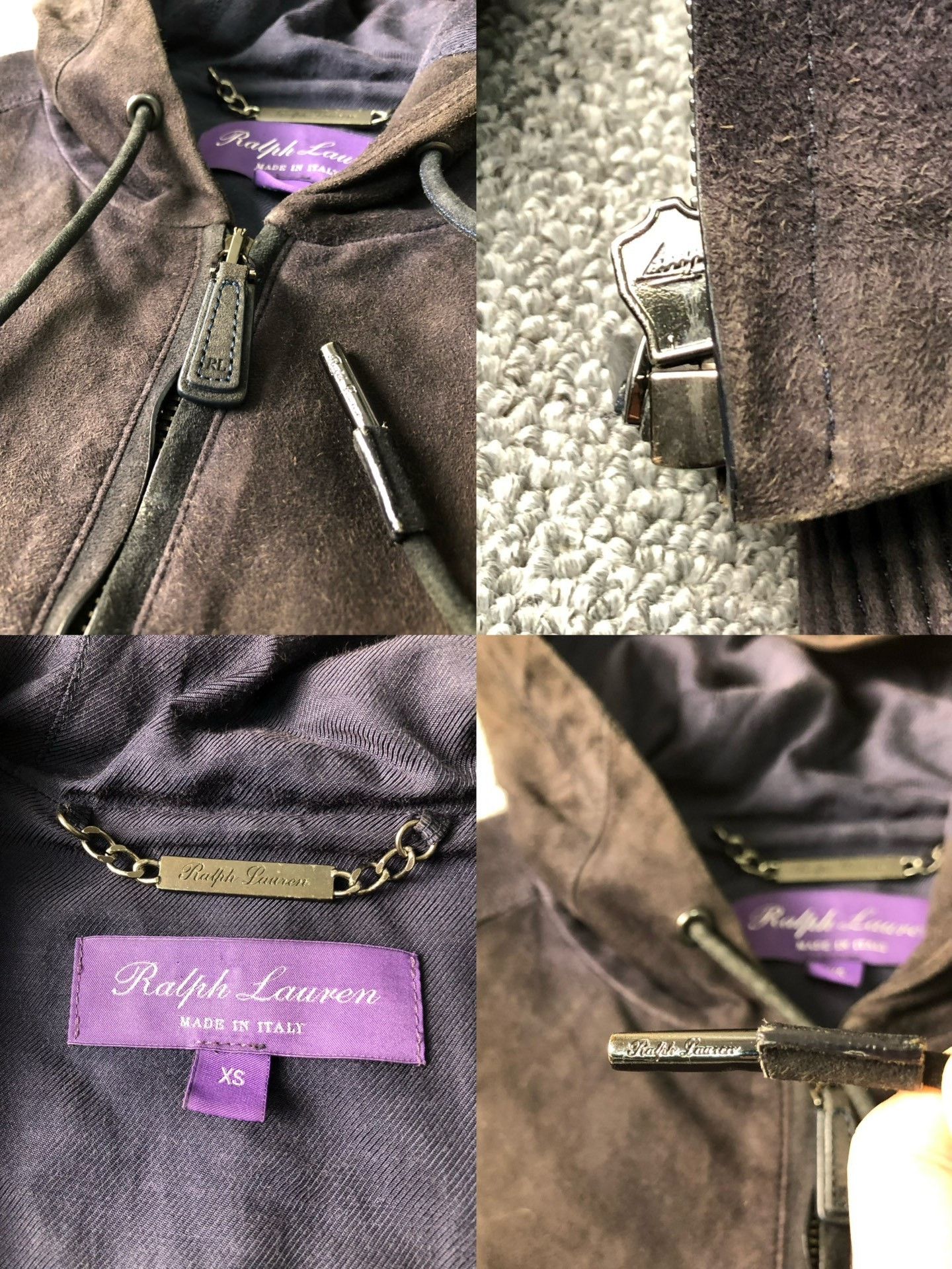 Ralph Lauren Purple Label Ralph Lauren Purple Label Goat Suede Jacket Size US XS / EU 42 / 0 - 8 Thumbnail