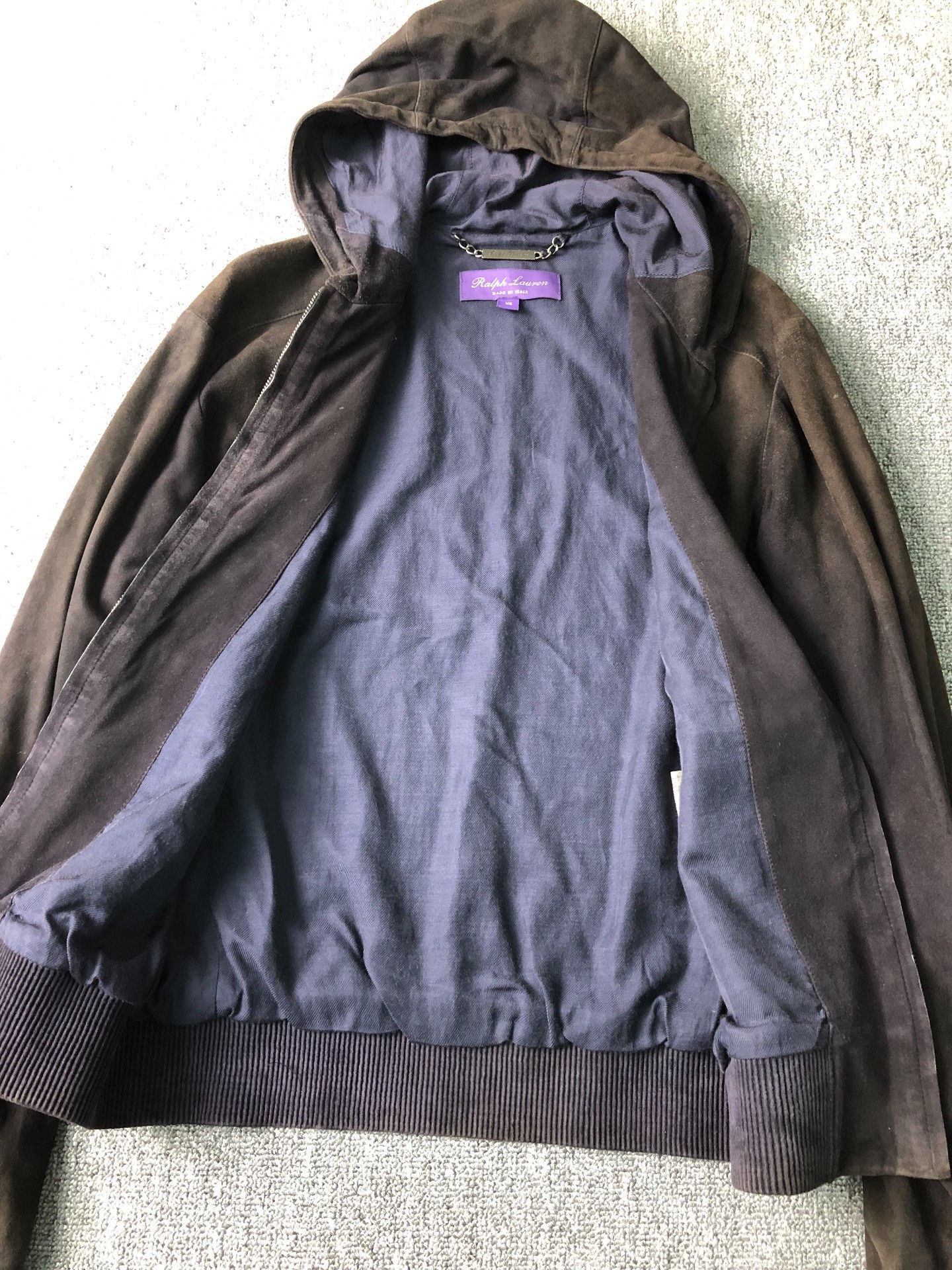 Ralph Lauren Purple Label Ralph Lauren Purple Label Goat Suede Jacket Size US XS / EU 42 / 0 - 6 Thumbnail
