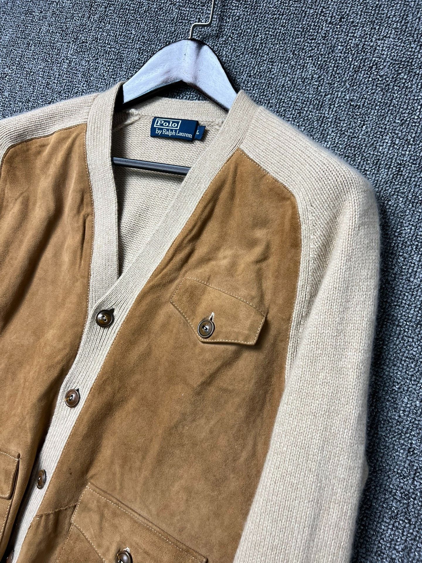Polo Ralph Lauren Polo by Ralph Lauren Cashmere Cardigan Size US L / EU 52-54 / 3 - 2 Thumbnail
