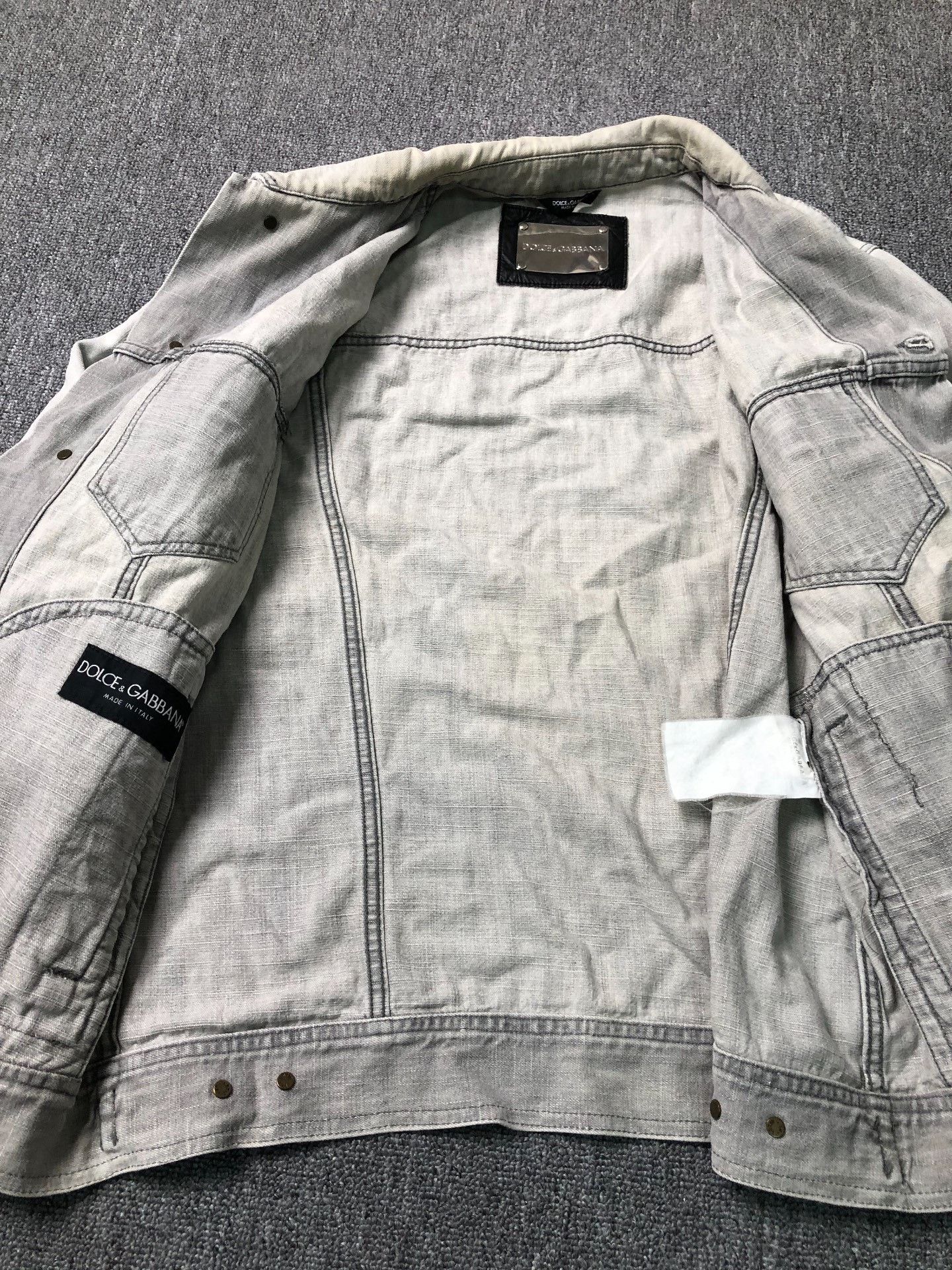 Dolce & Gabbana Dolce&Gabbana Vintage Denim Jacket Size US M / EU 48-50 / 2 - 7 Thumbnail
