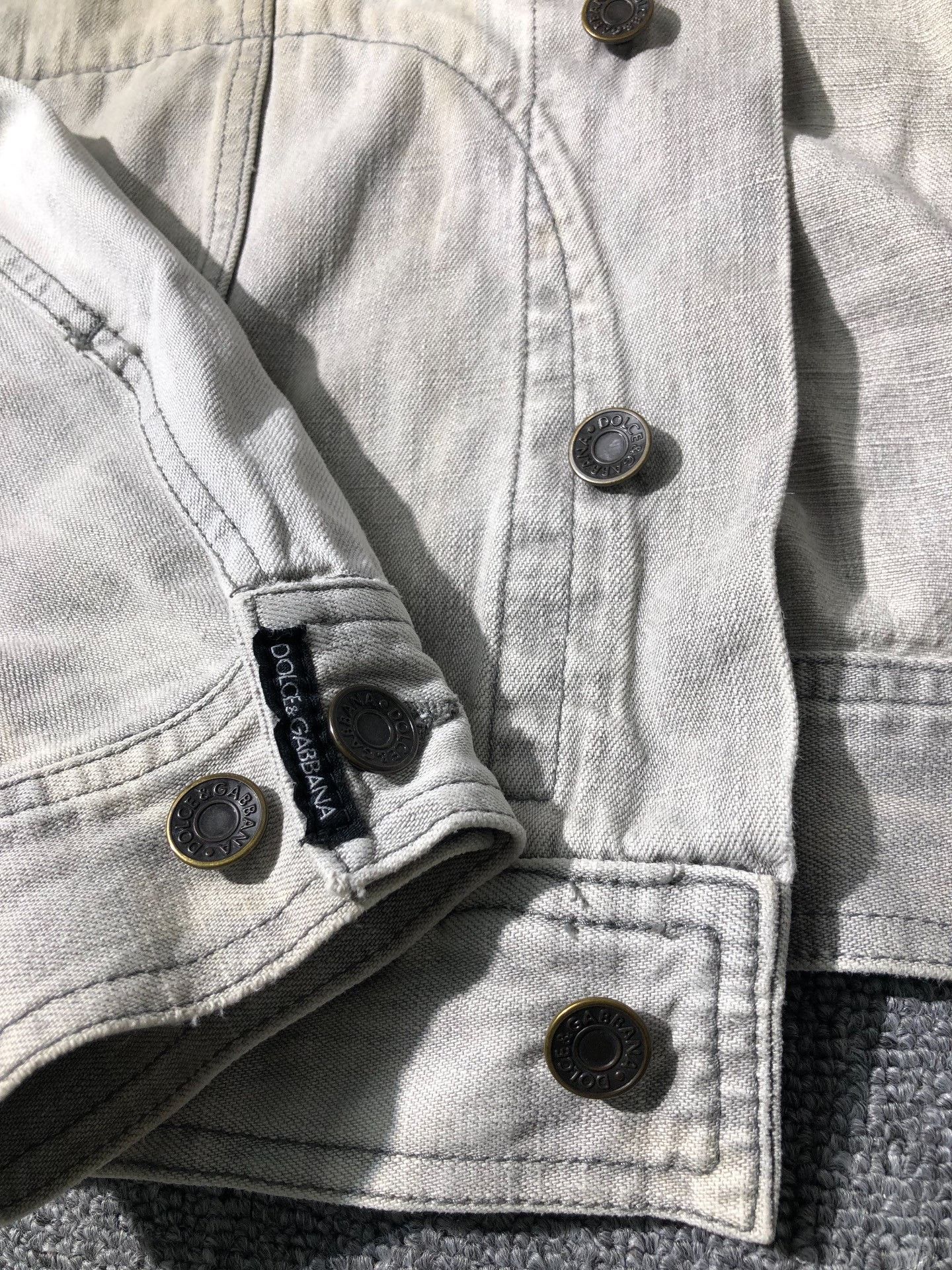 Dolce & Gabbana Dolce&Gabbana Vintage Denim Jacket Size US M / EU 48-50 / 2 - 5 Thumbnail