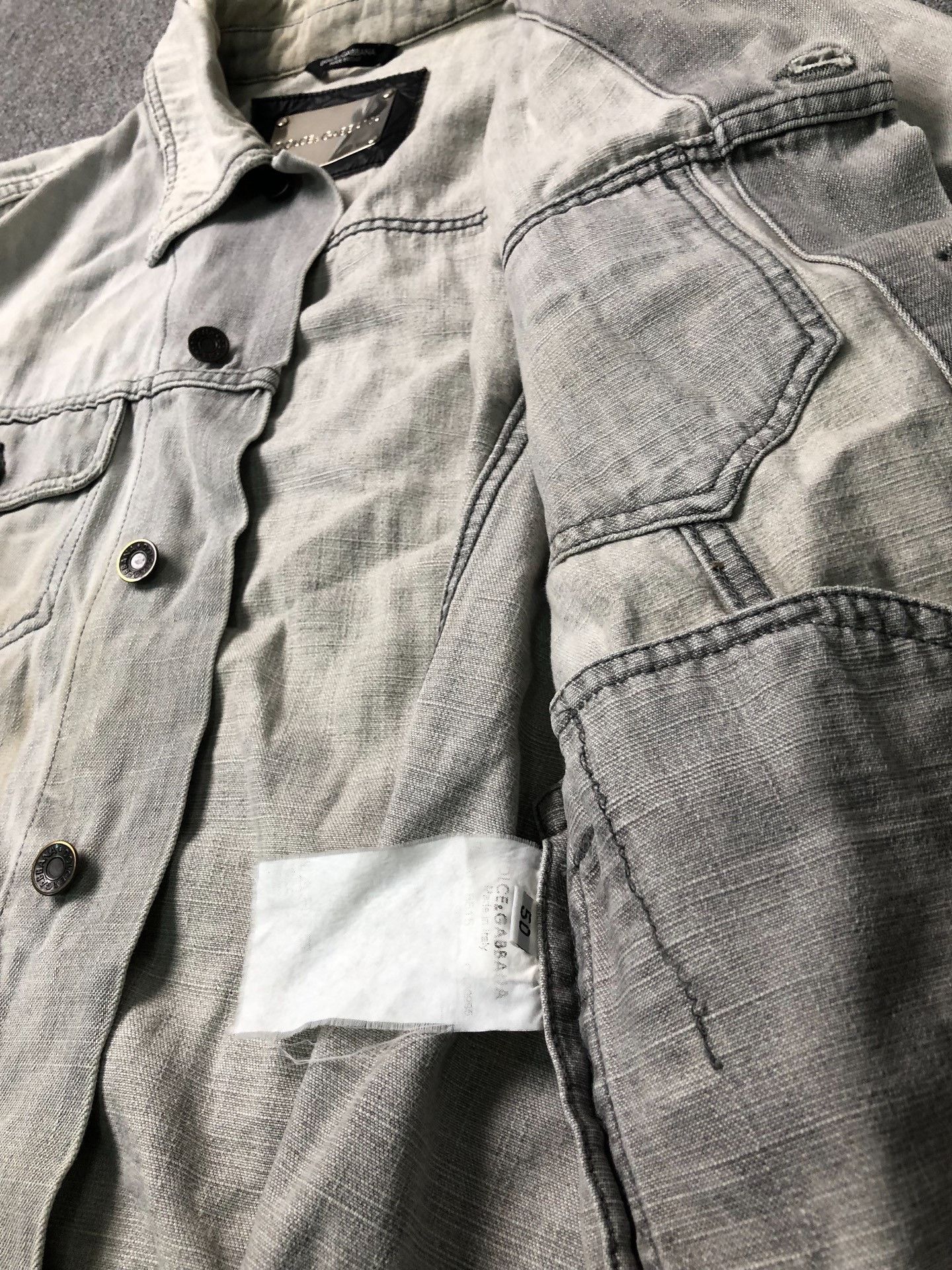 Dolce & Gabbana Dolce&Gabbana Vintage Denim Jacket Size US M / EU 48-50 / 2 - 6 Thumbnail
