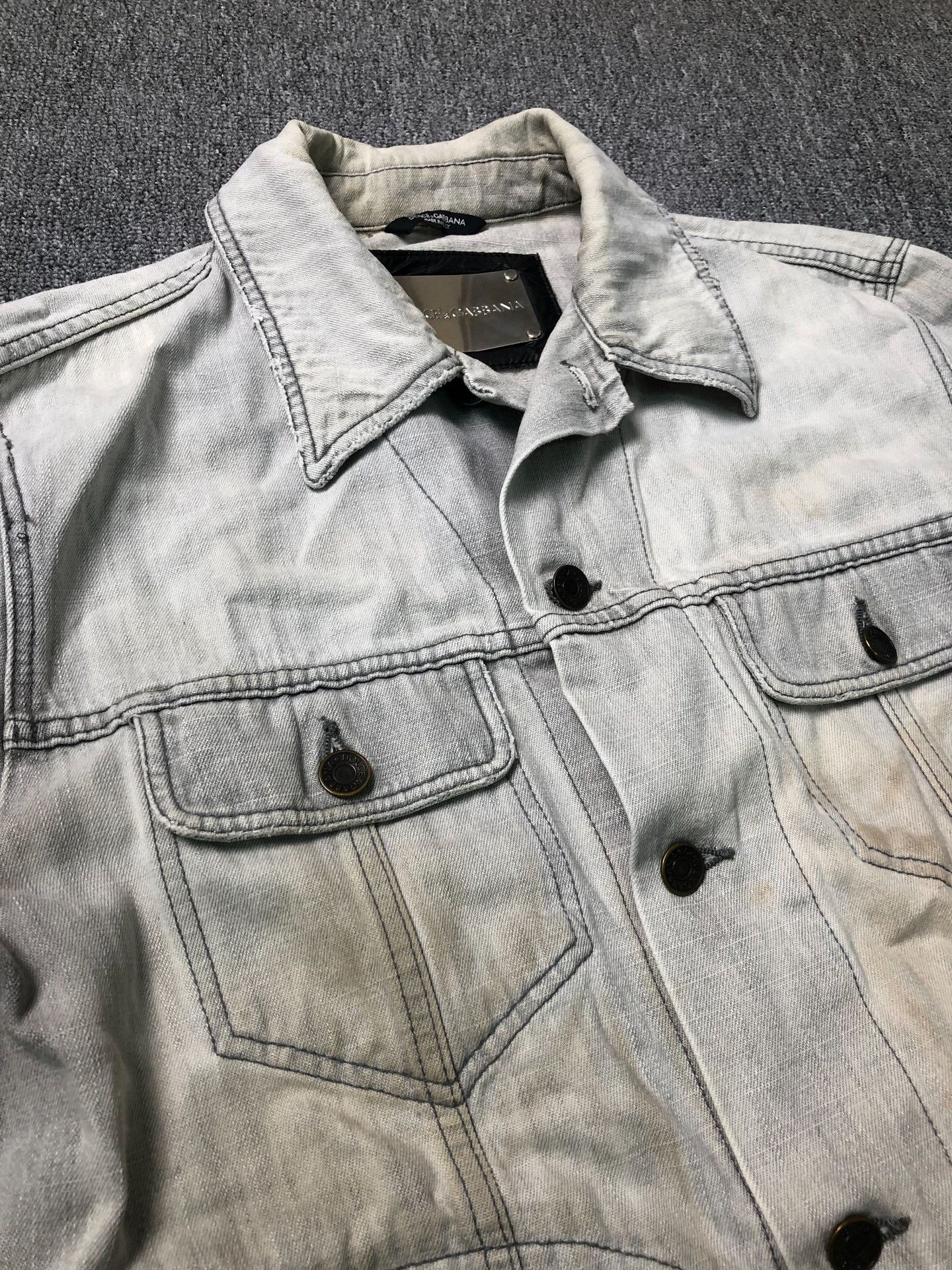 Dolce & Gabbana Dolce&Gabbana Vintage Denim Jacket Size US M / EU 48-50 / 2 - 3 Thumbnail