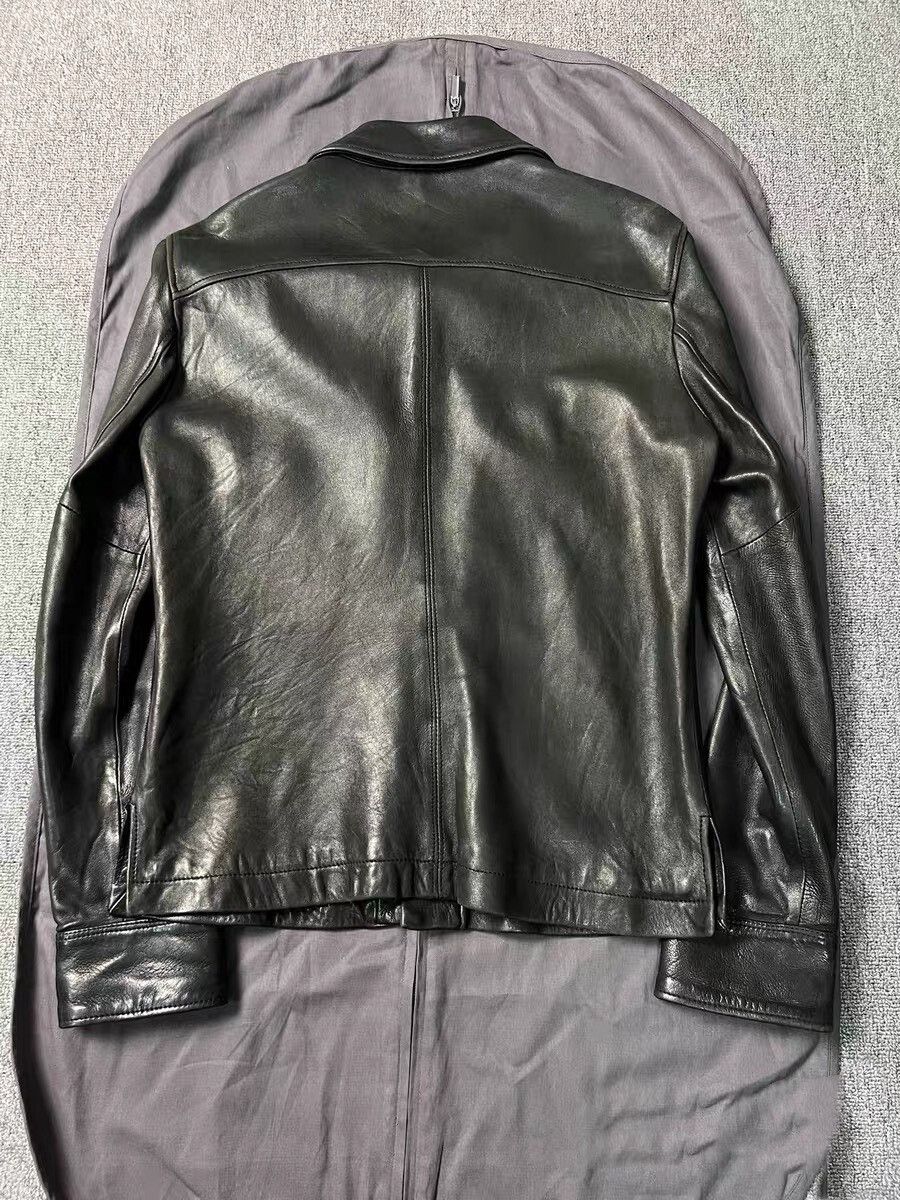 Dolce & Gabbana Dolce & Gabbana Leather Shirt Jacket Size US S / EU 44-46 / 1 - 3 Thumbnail
