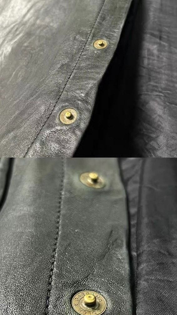 Dolce & Gabbana Dolce & Gabbana Leather Shirt Jacket Size US S / EU 44-46 / 1 - 8 Thumbnail