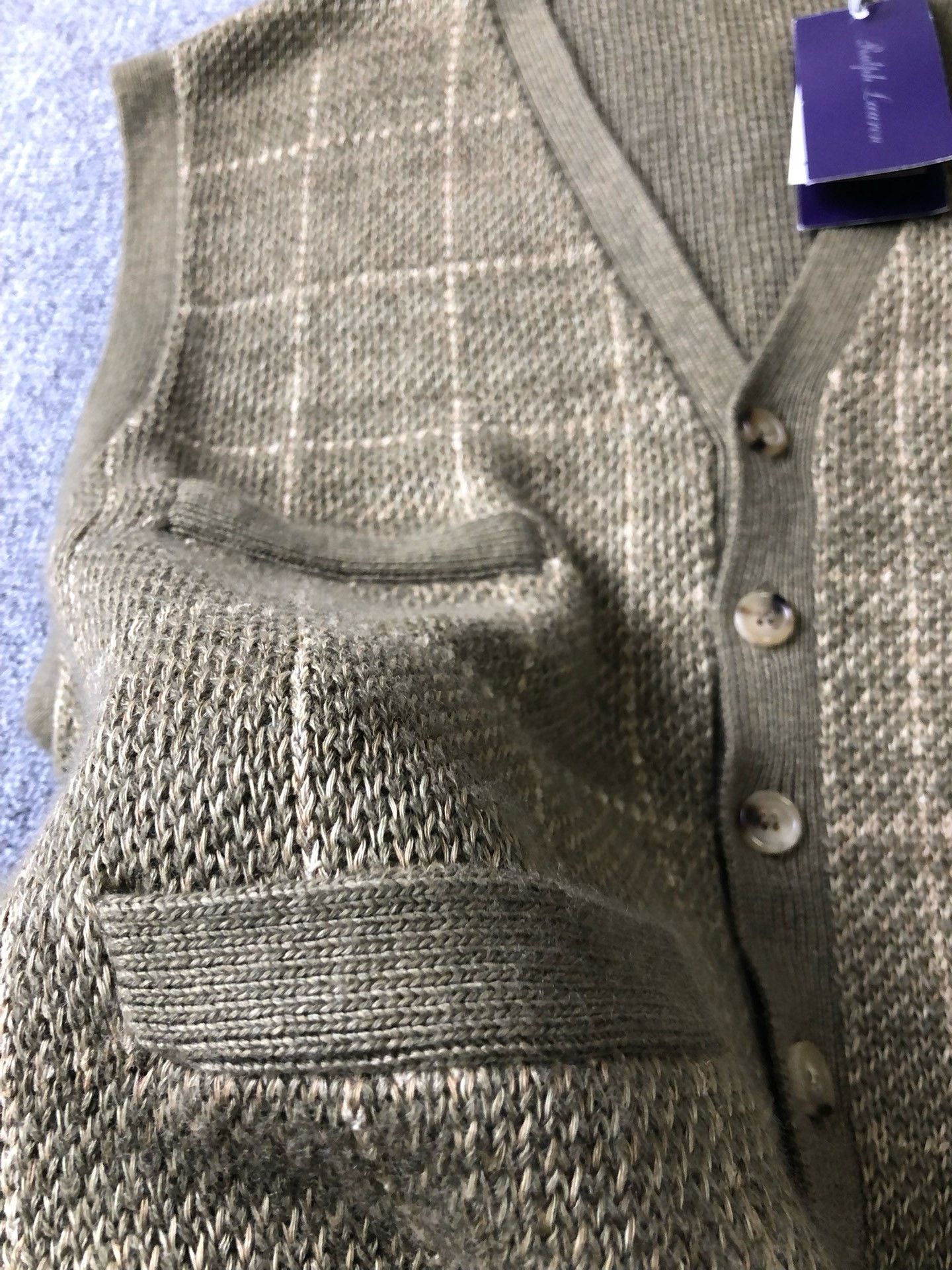 Ralph Lauren Purple Label Ralph Lauren Purple Label Knit Vest Size US XL / EU 56 / 4 - 5 Thumbnail