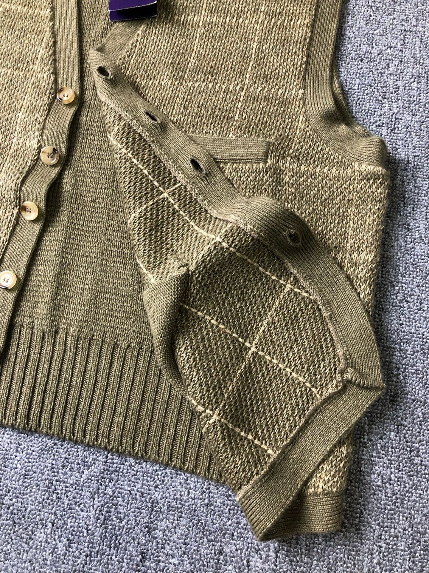 Ralph Lauren Purple Label Ralph Lauren Purple Label Knit Vest Size US XL / EU 56 / 4 - 8 Thumbnail
