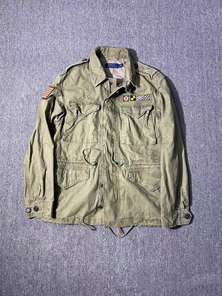 RRL Ralph Lauren Polo Ralph Lauren Military Jacket Size US M / EU 48-50 / 2 - 2 Thumbnail