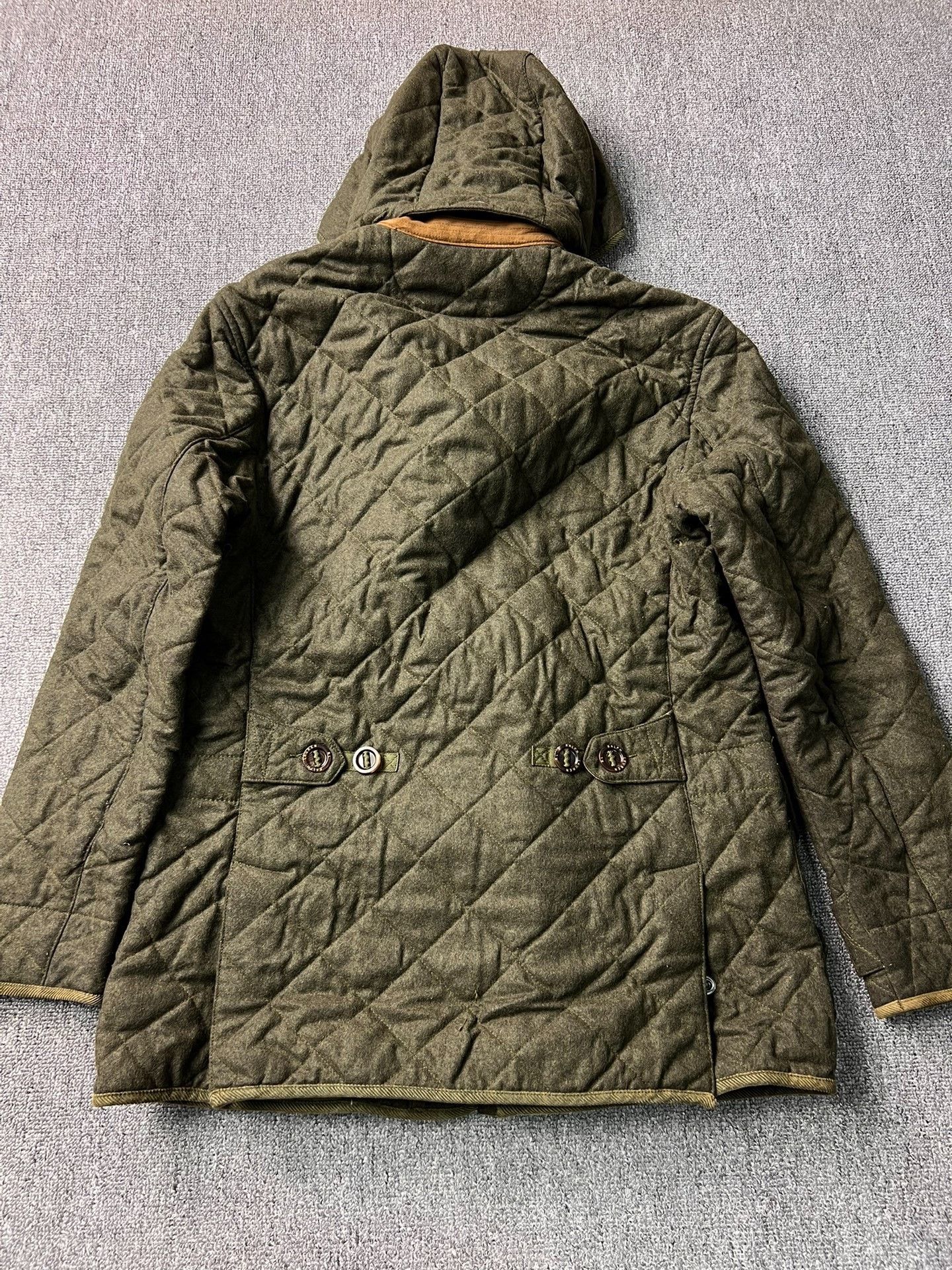 Polo Ralph Lauren Ralph Lauren Men's Quilted Wool Jacket Size US S / EU 44-46 / 1 - 4 Thumbnail